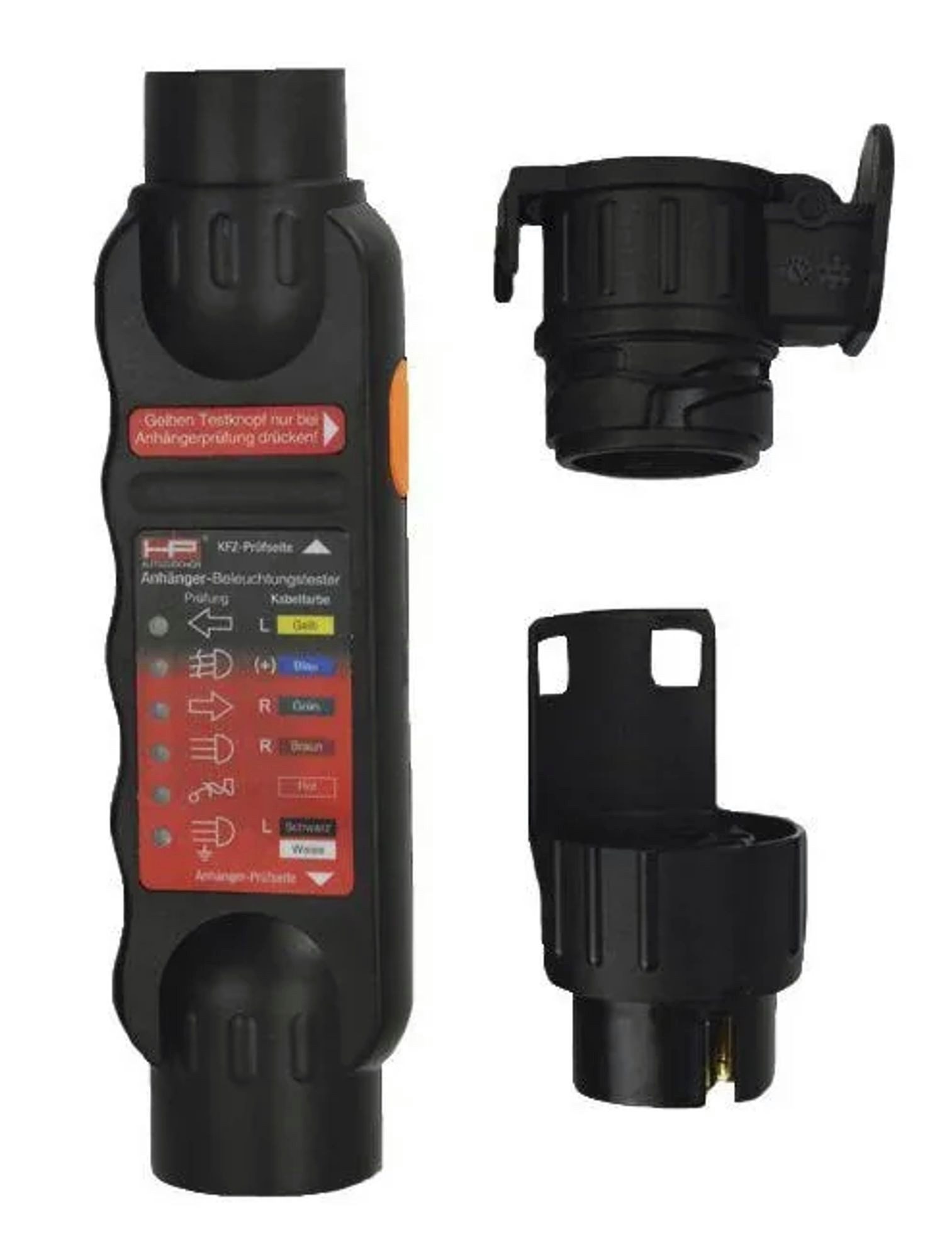 Westfalia Werkzeug Beleuchtungstester 12V Adapter Anhänger-Adapter