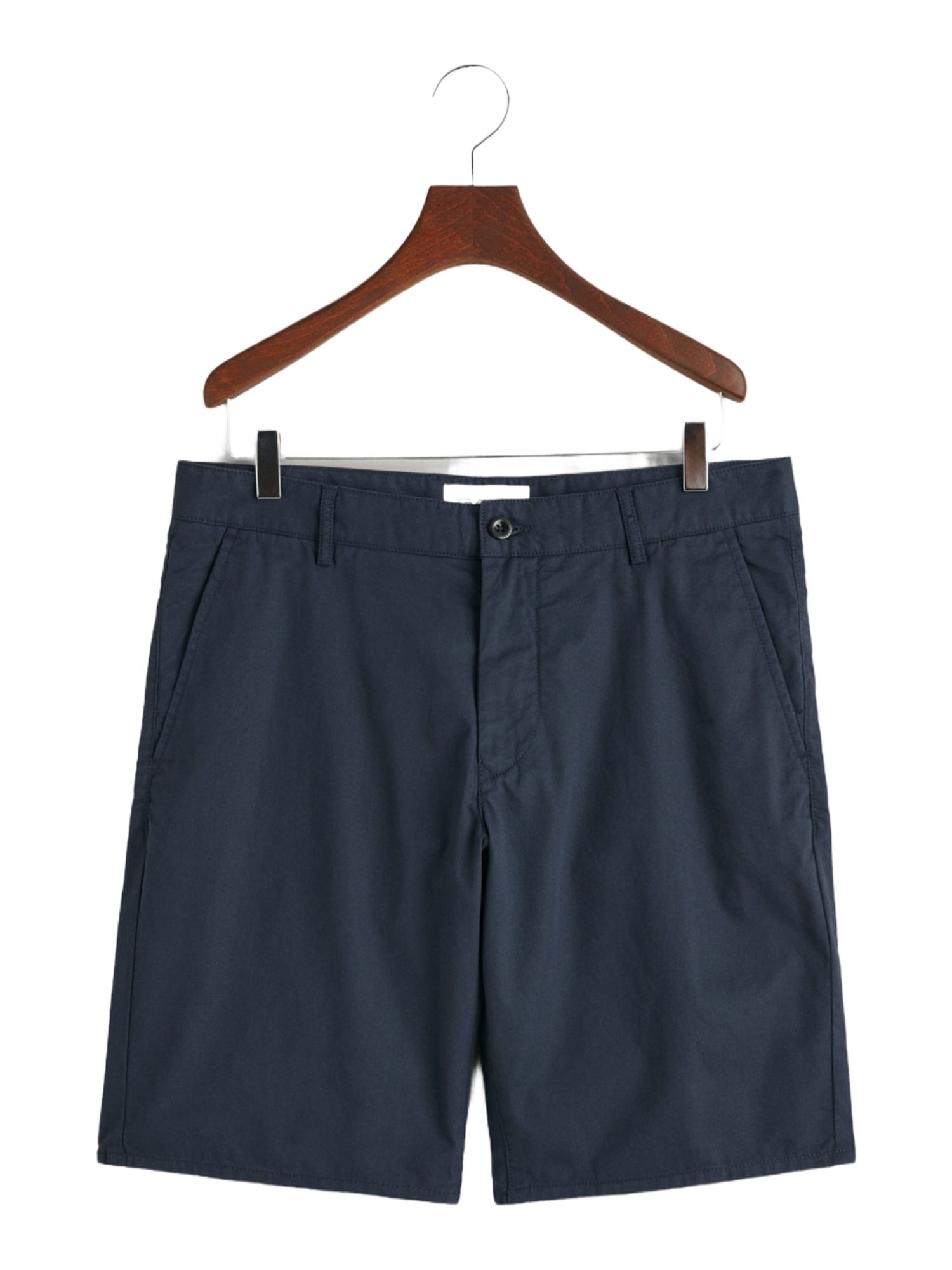 Gant Bermudas blau,Basic,Baumwolle,Unifarben,Comfort Fit,Mittel