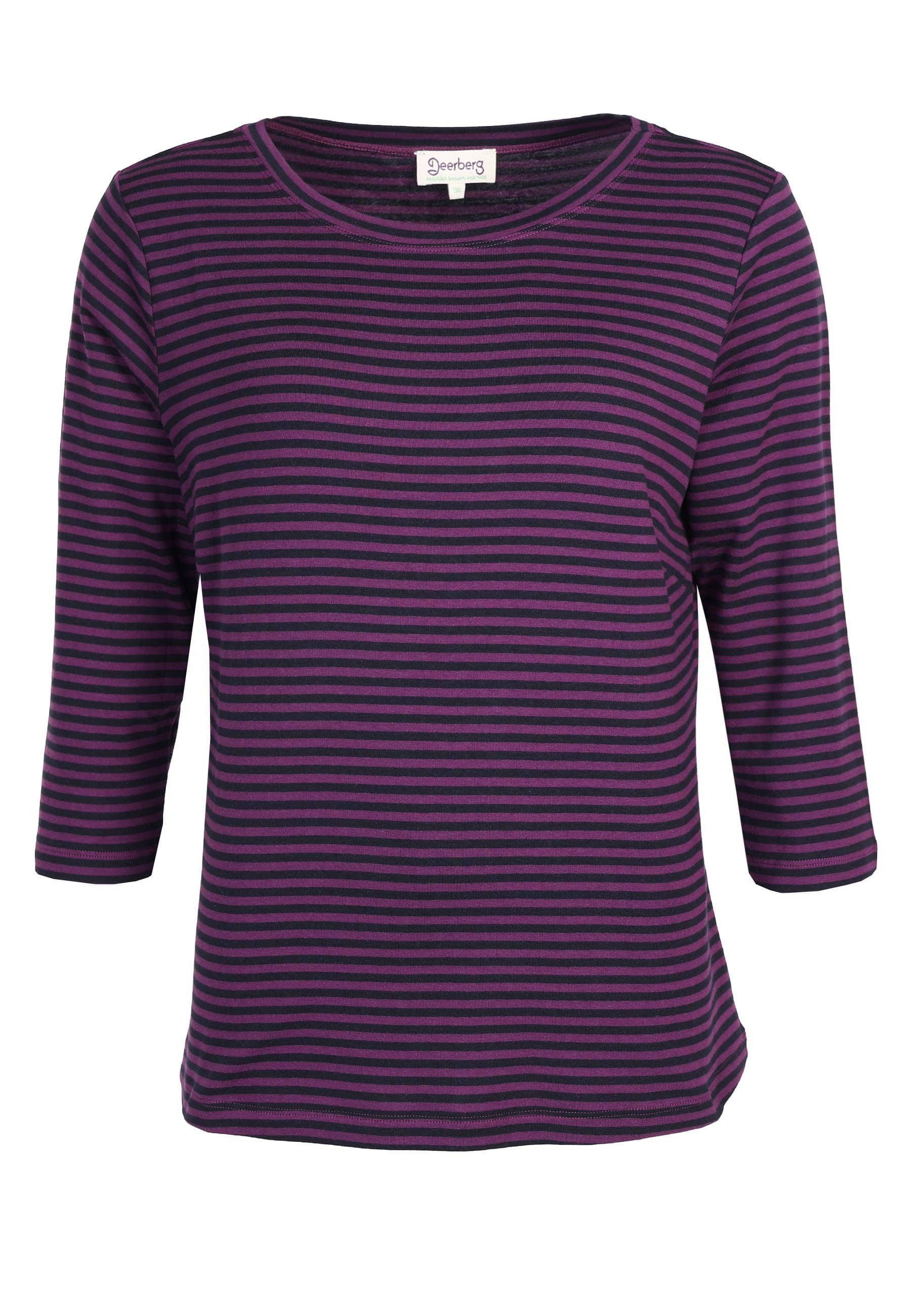 Deerberg Langarmshirt Pitta Stripes