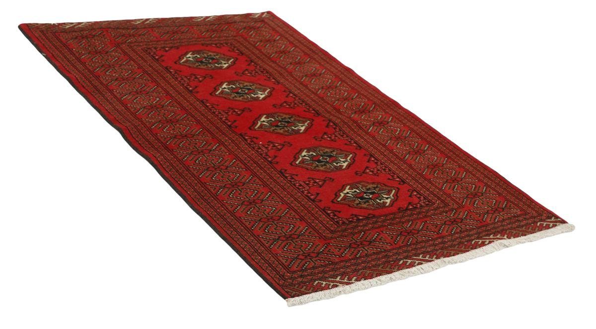 Orientteppich Nain Orientteppich Trading, Handgeknüpfter rechteckig, / 6 97x145 mm Turkaman Perserteppich, Höhe: