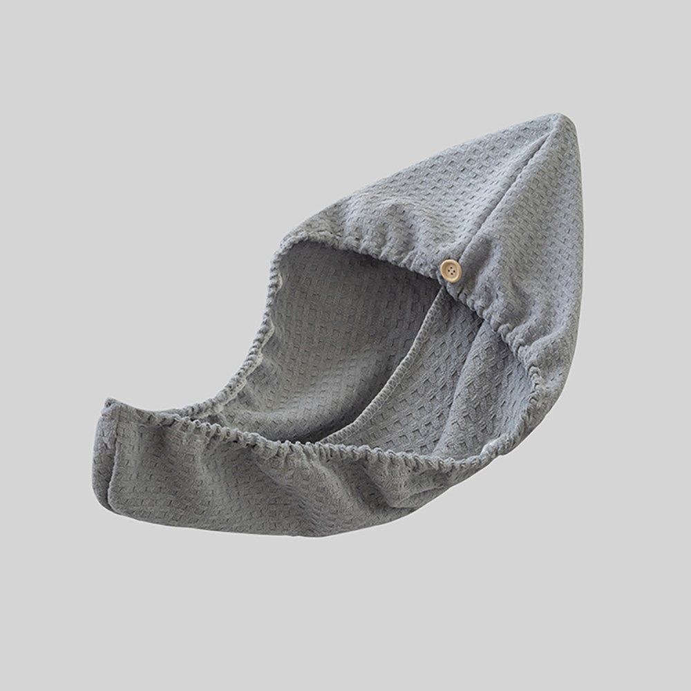 L.Ru UG Turban-Handtuch (1-St), saugfähig, Waffel-Mikrofaser-Trockenhaarkappe, trockenes Haar Duschhaube für super
