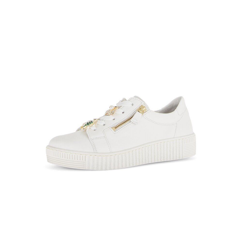 Gabor Gabor - Schnürhalbschuhe - Beige Schnürschuh
