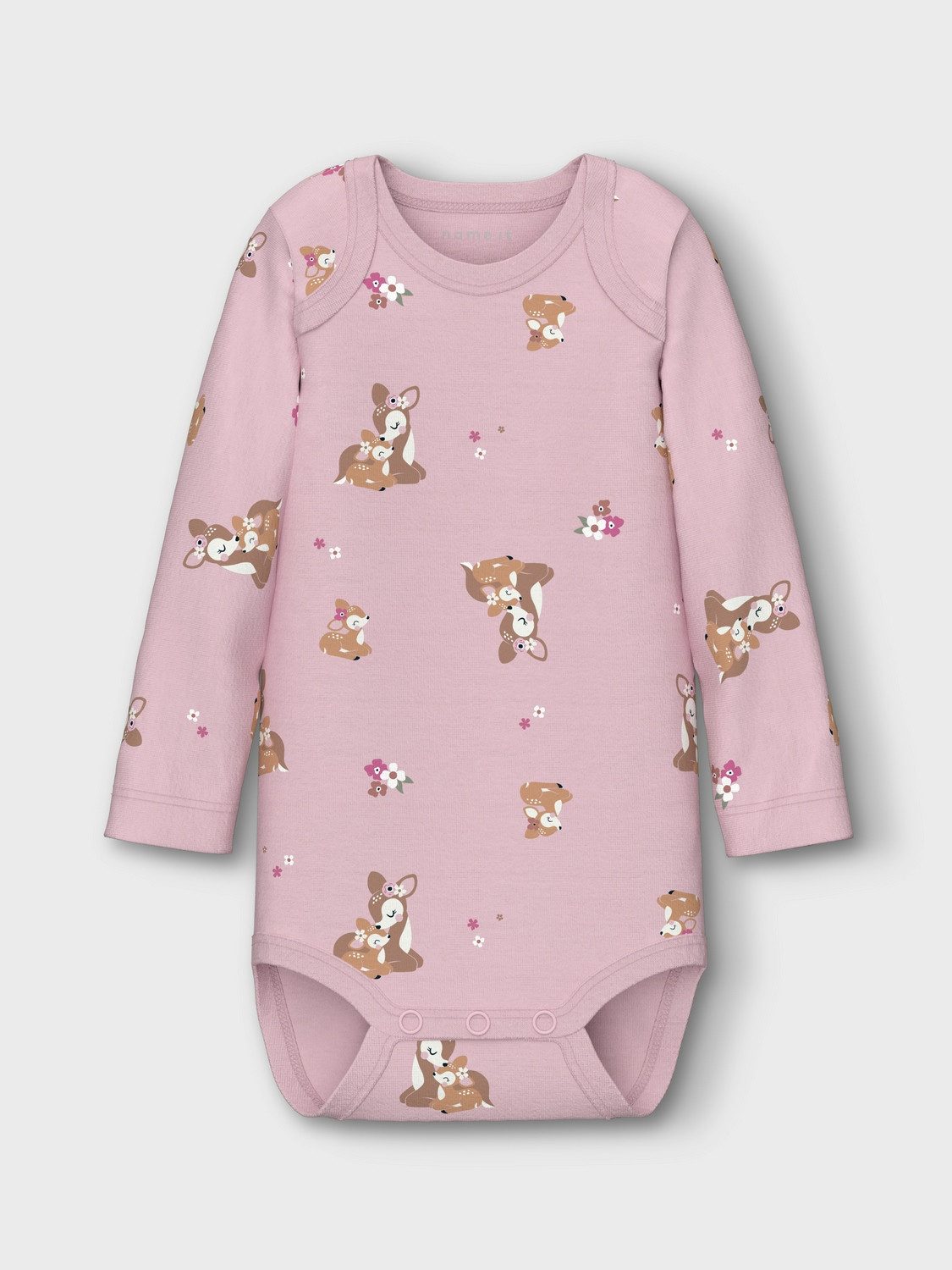 Name It Langarmbody (3-tlg) NBFBODY 3P LS IBIS ROSE BAMBI – Bild 5 von 5