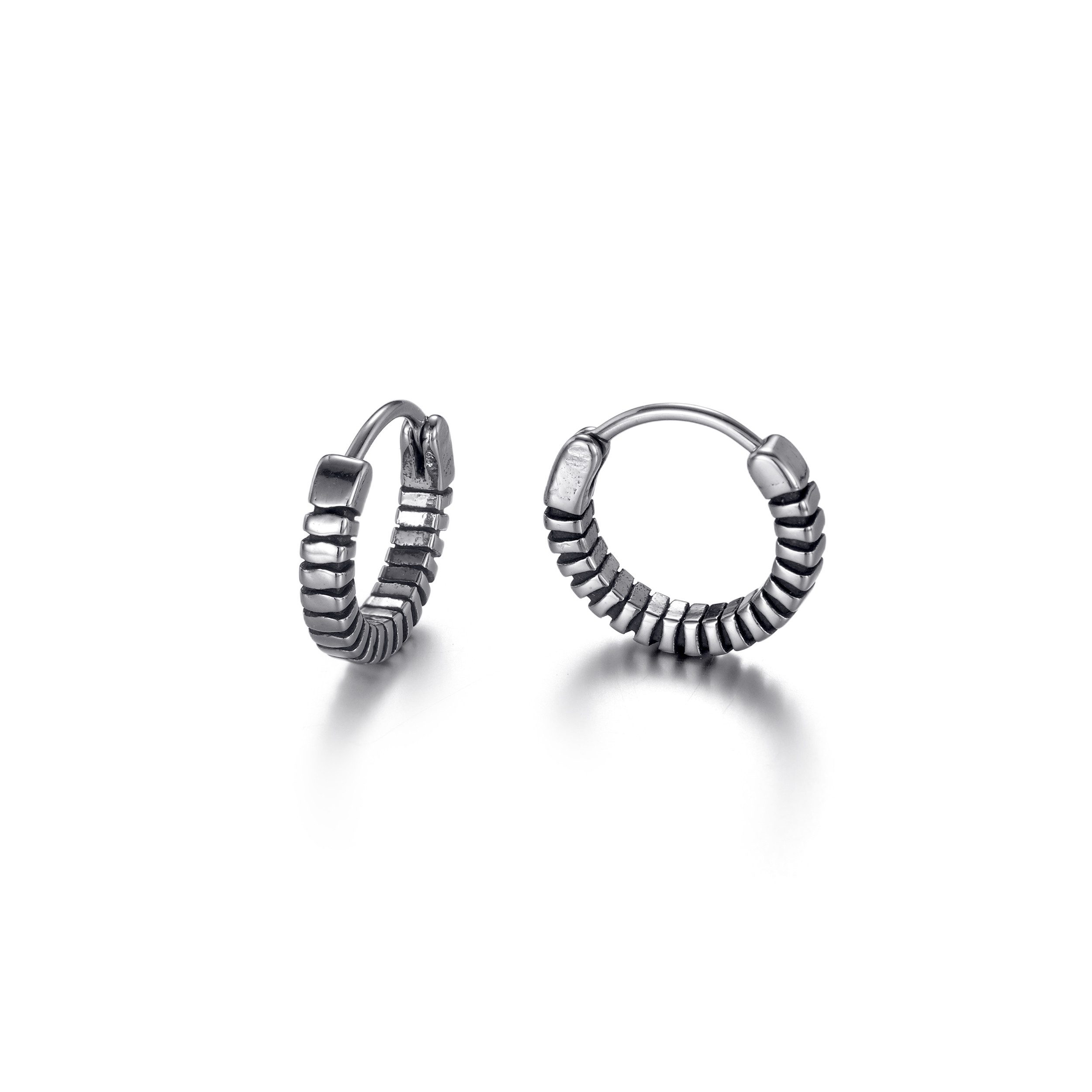 Firetti Paar Creolen Schmuck Geschenk Edelstahl Ohrschmuck Ohrringe Classic