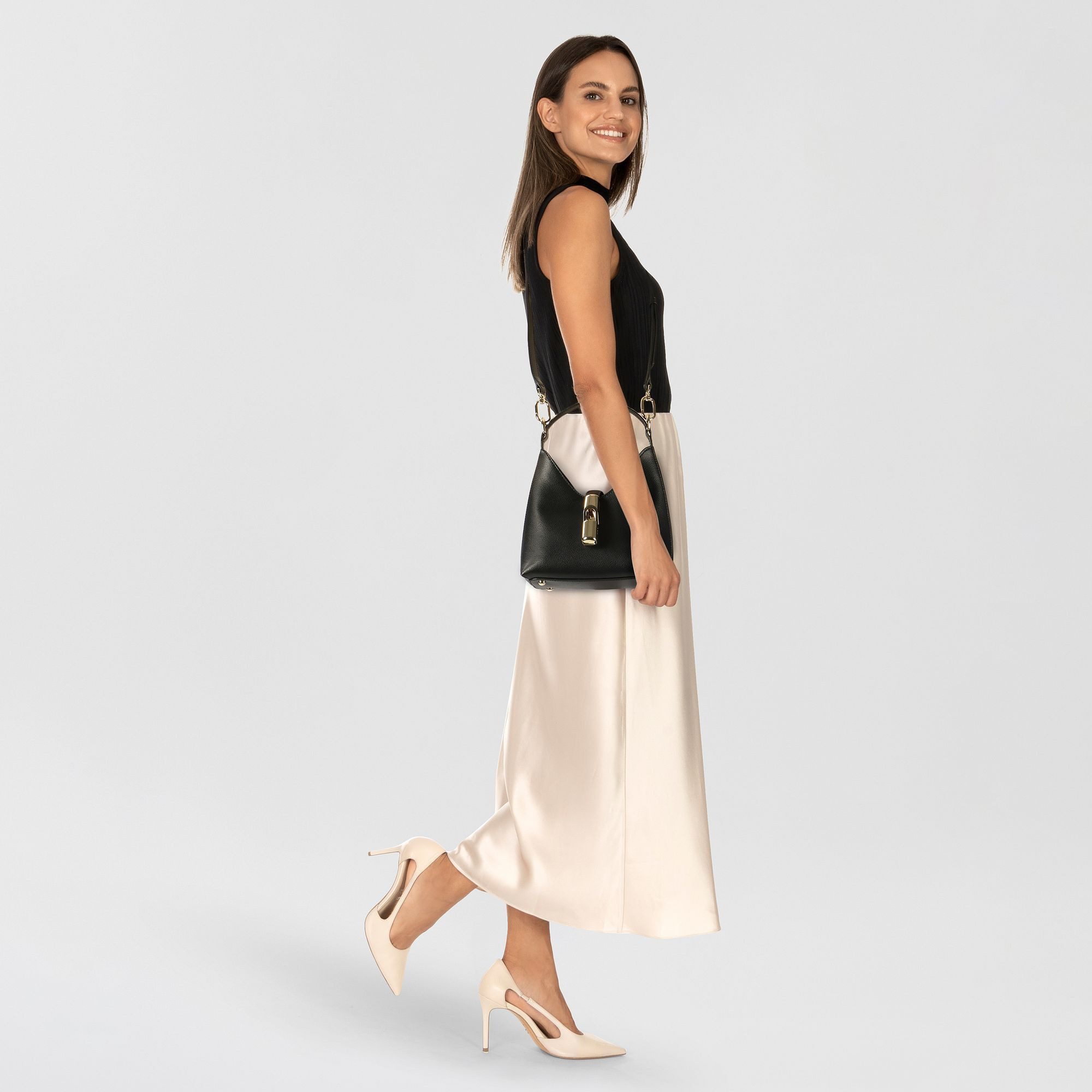 Furla Henkeltasche Goccia, Leder