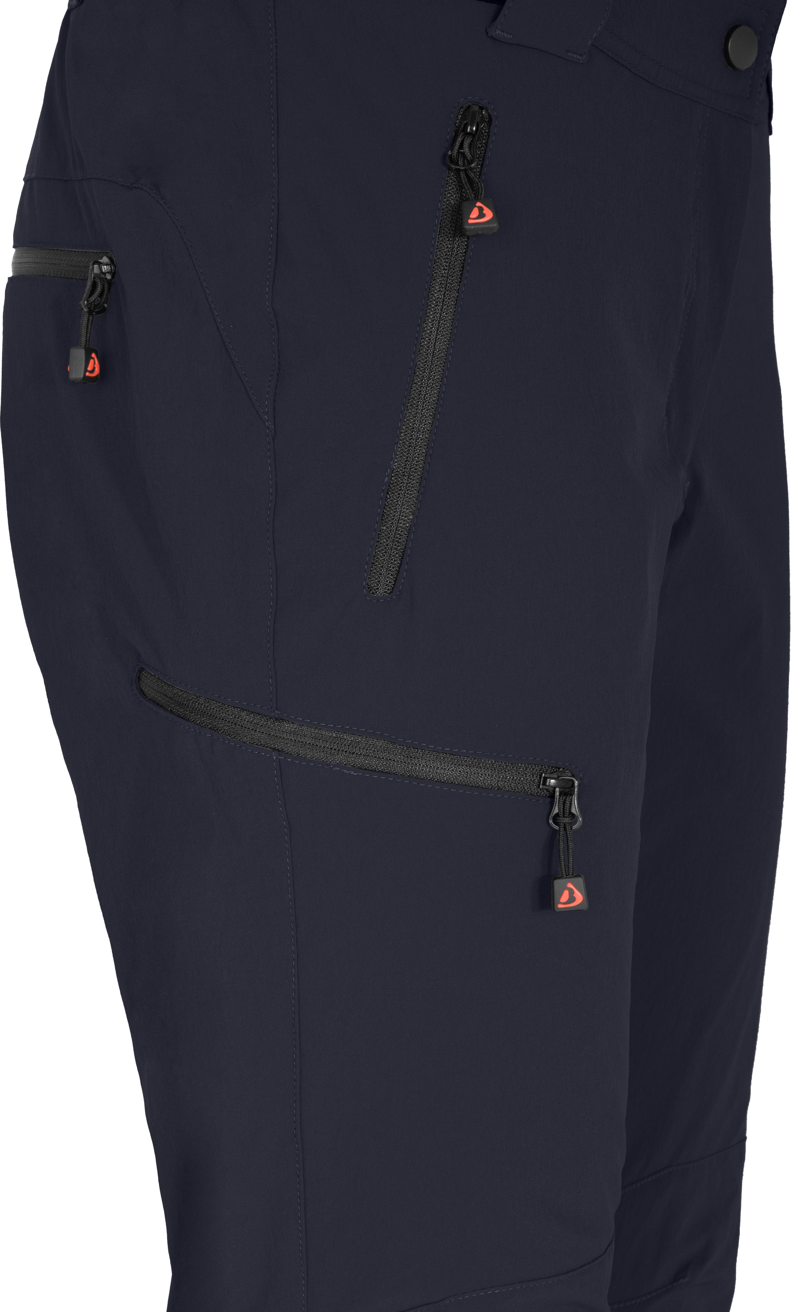 Bergson Outdoorhose RITAMÄKI COMFORT Damen Winter-Wanderhose, warm gefüttert, elastisch, Normalgrößen, Nac
