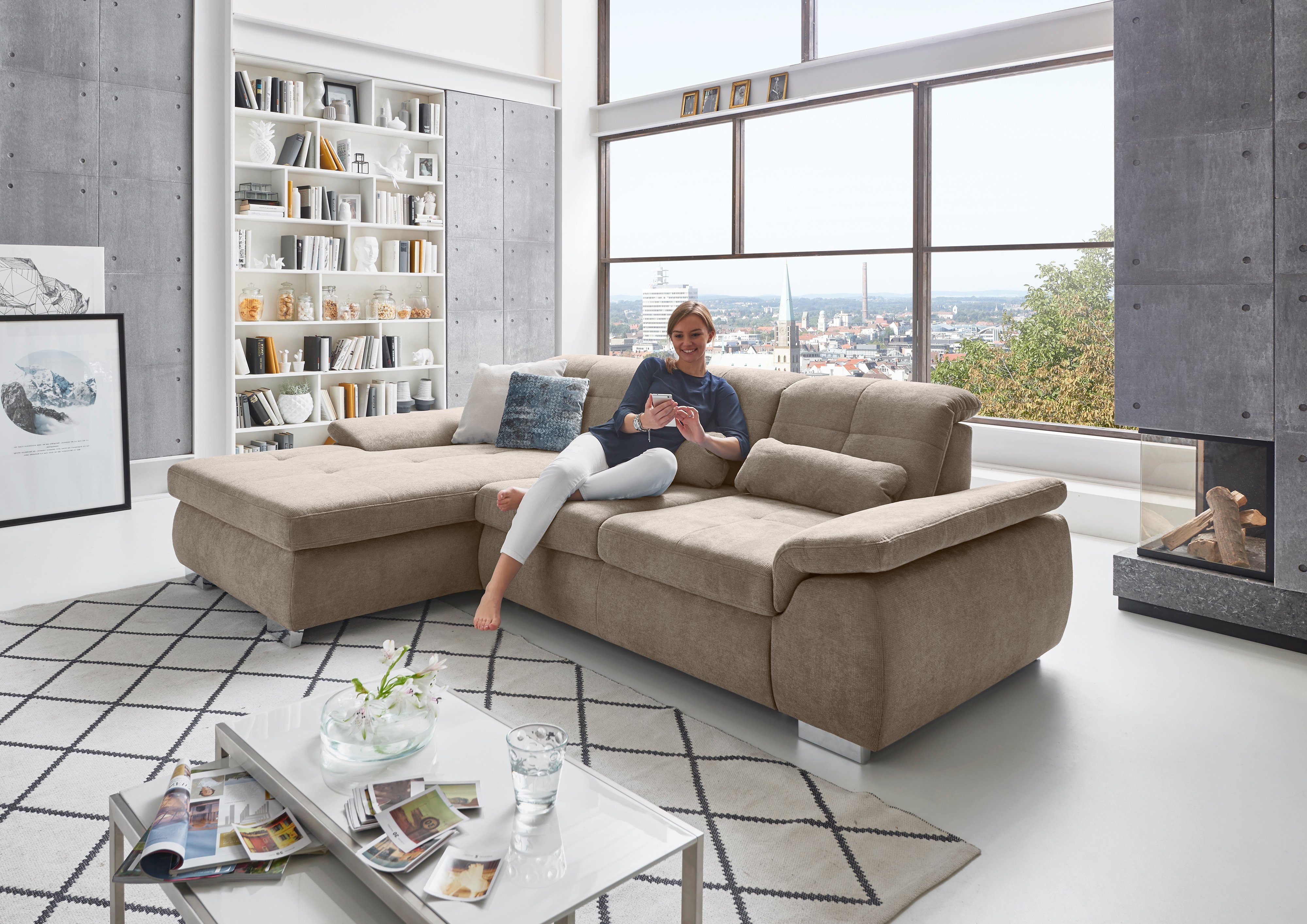 Die PlanBar Ecksofa MP-IN16037 L-Form mit günstig online kaufen