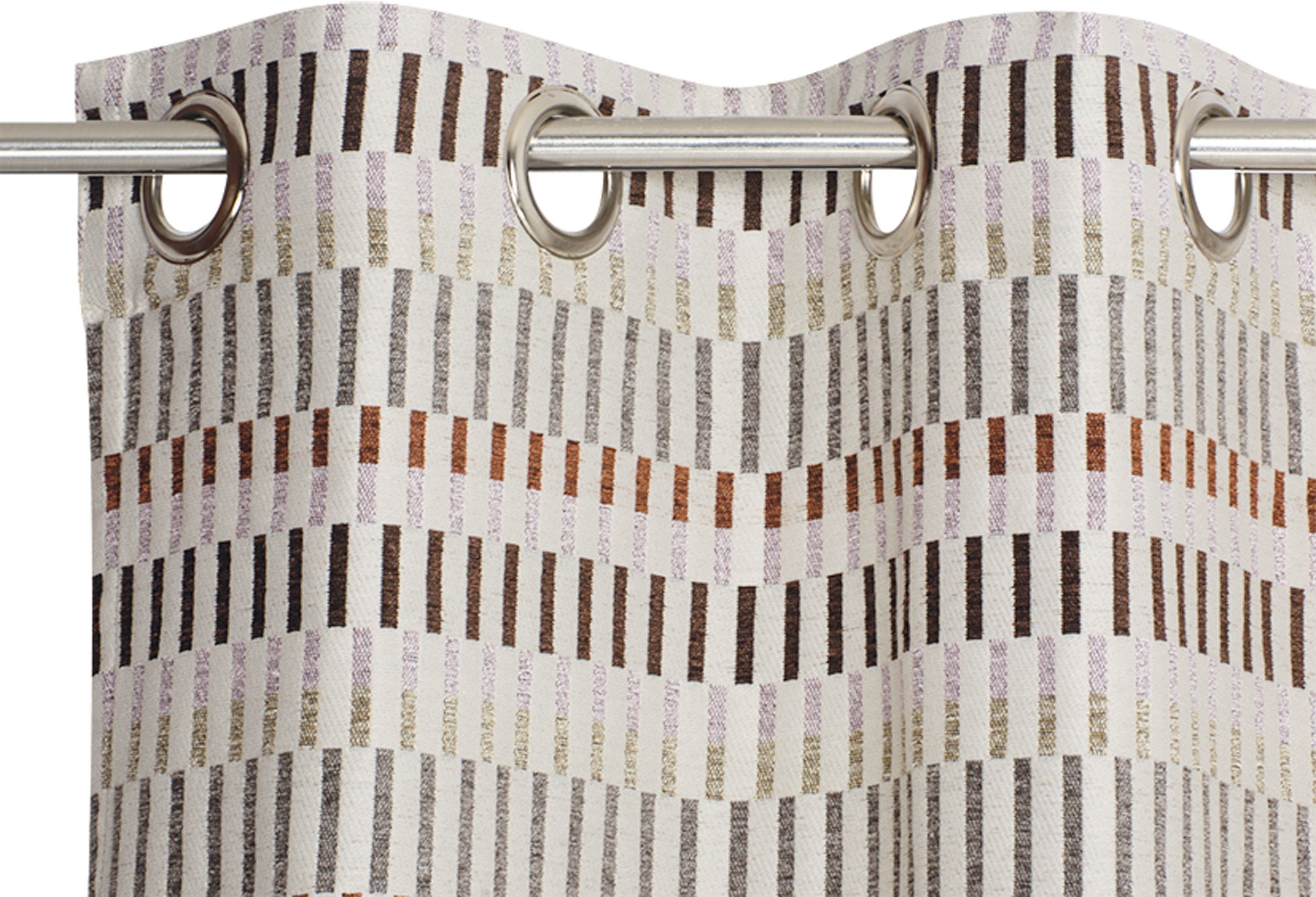 Esprit Vorhang Espen (1 St), Ösen, blickdicht, hochwertiges Baumwoll-/Leinengewebe