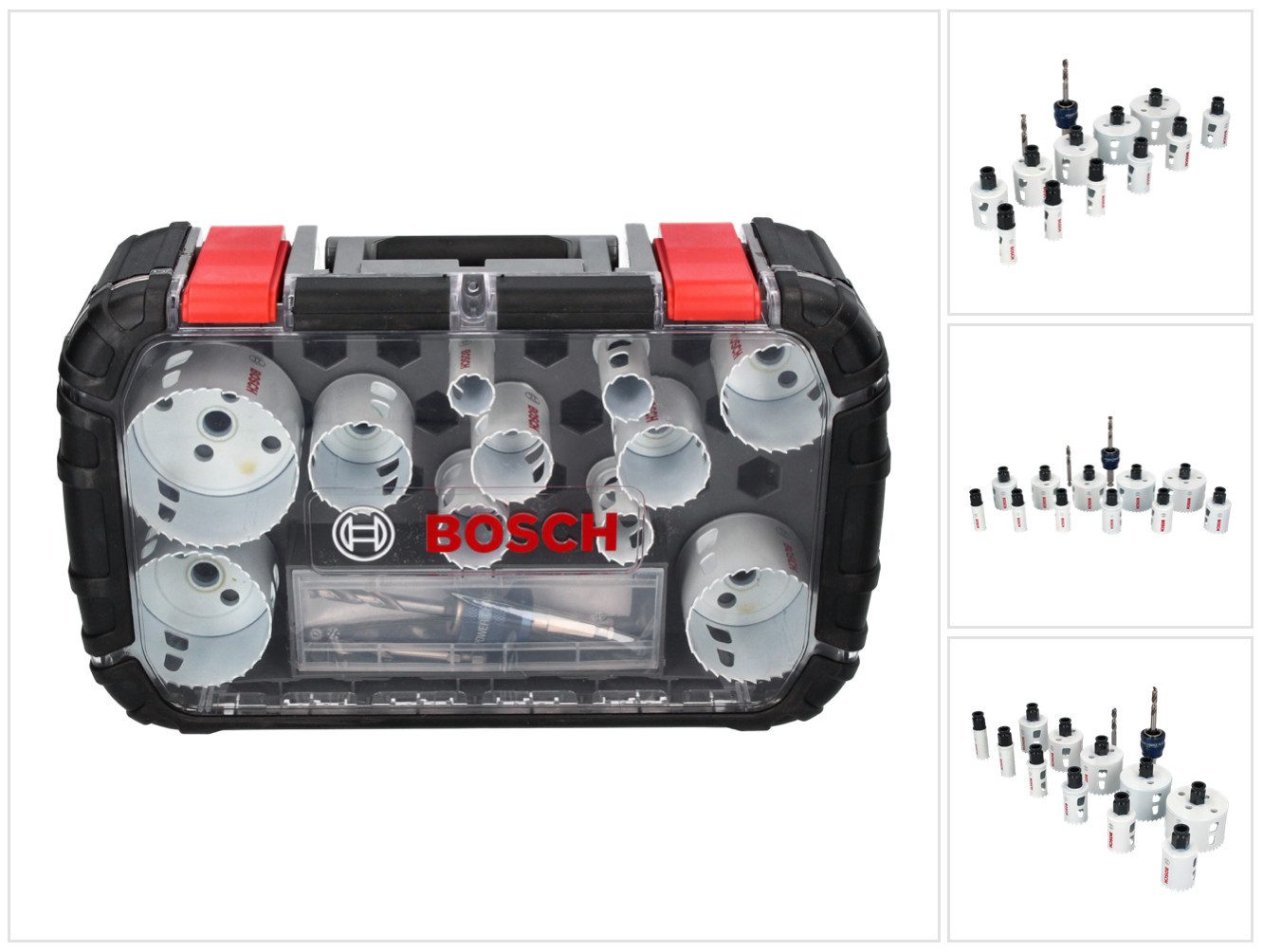 Bosch Professional Lochsäge Progressor for Wood & Metal Lochsägen Set 14 tlg. (2608594193) Bi M