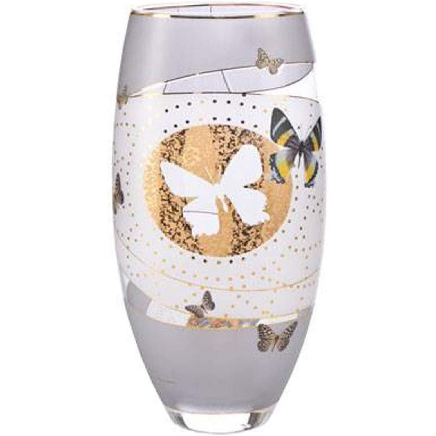 Goebel Dekovase Goebel Artis Orbis Butterflies - Vase grau