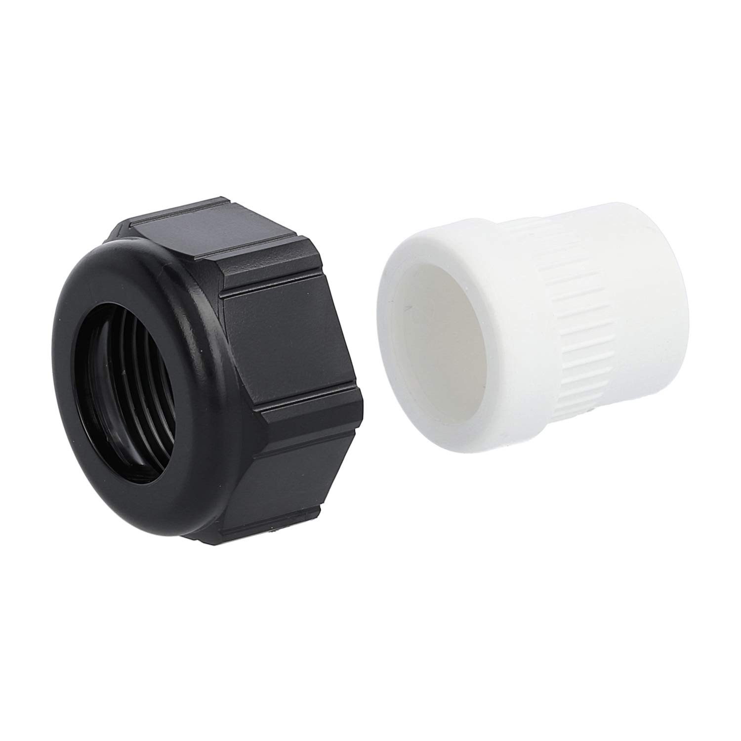 Harting Schlauchverschraubung Titel:Q-Halbverschraubung M25x1,5 Kunststoff Farbe tiefschwarz RAL 90