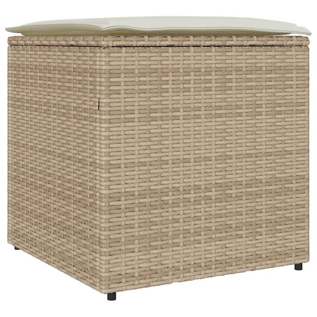 vidaXL Gartenbox Kissenbox mit Speicher Beige günstig online kaufen