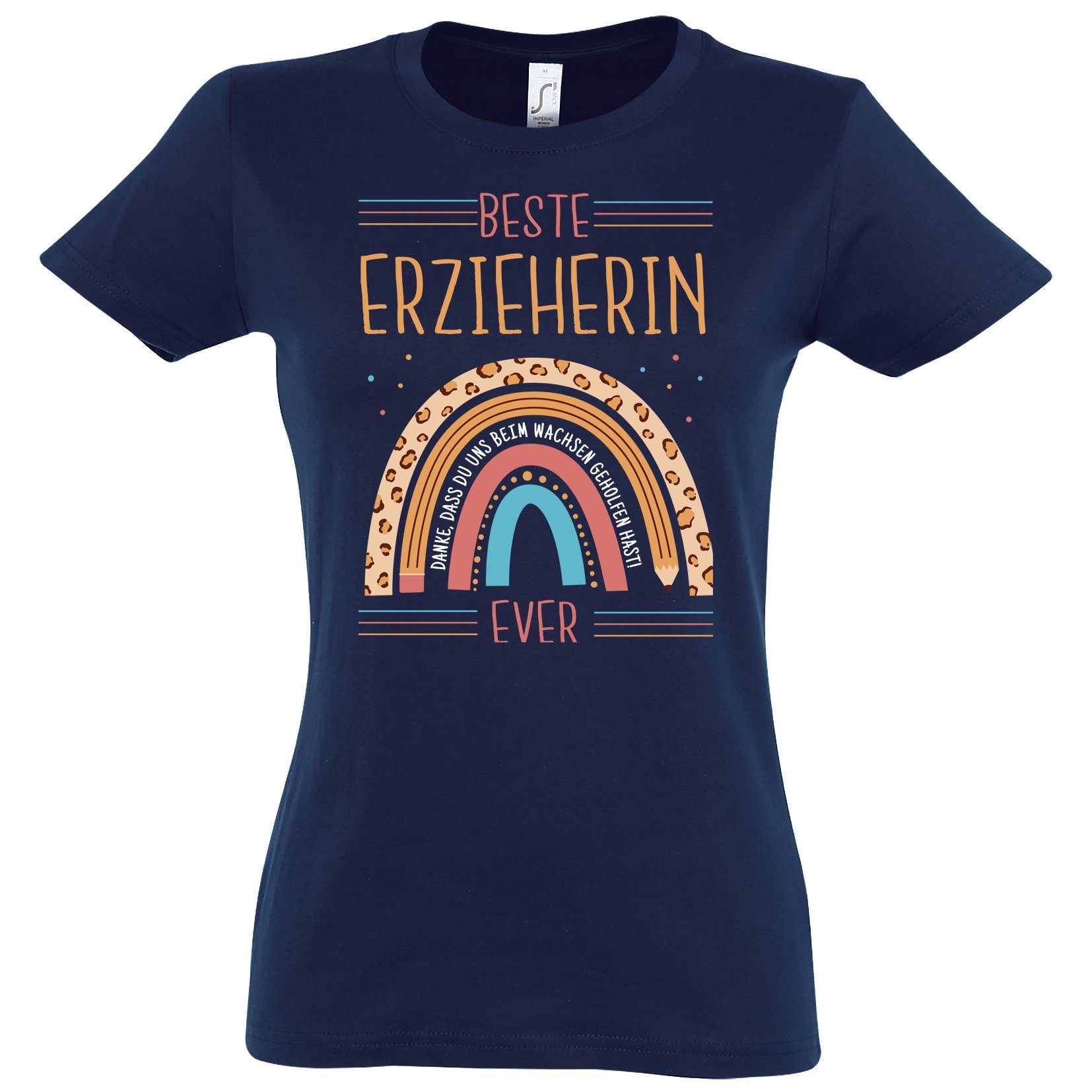 T-Shirt BESTE ERZIEHERIN EVER Damen Shirt
