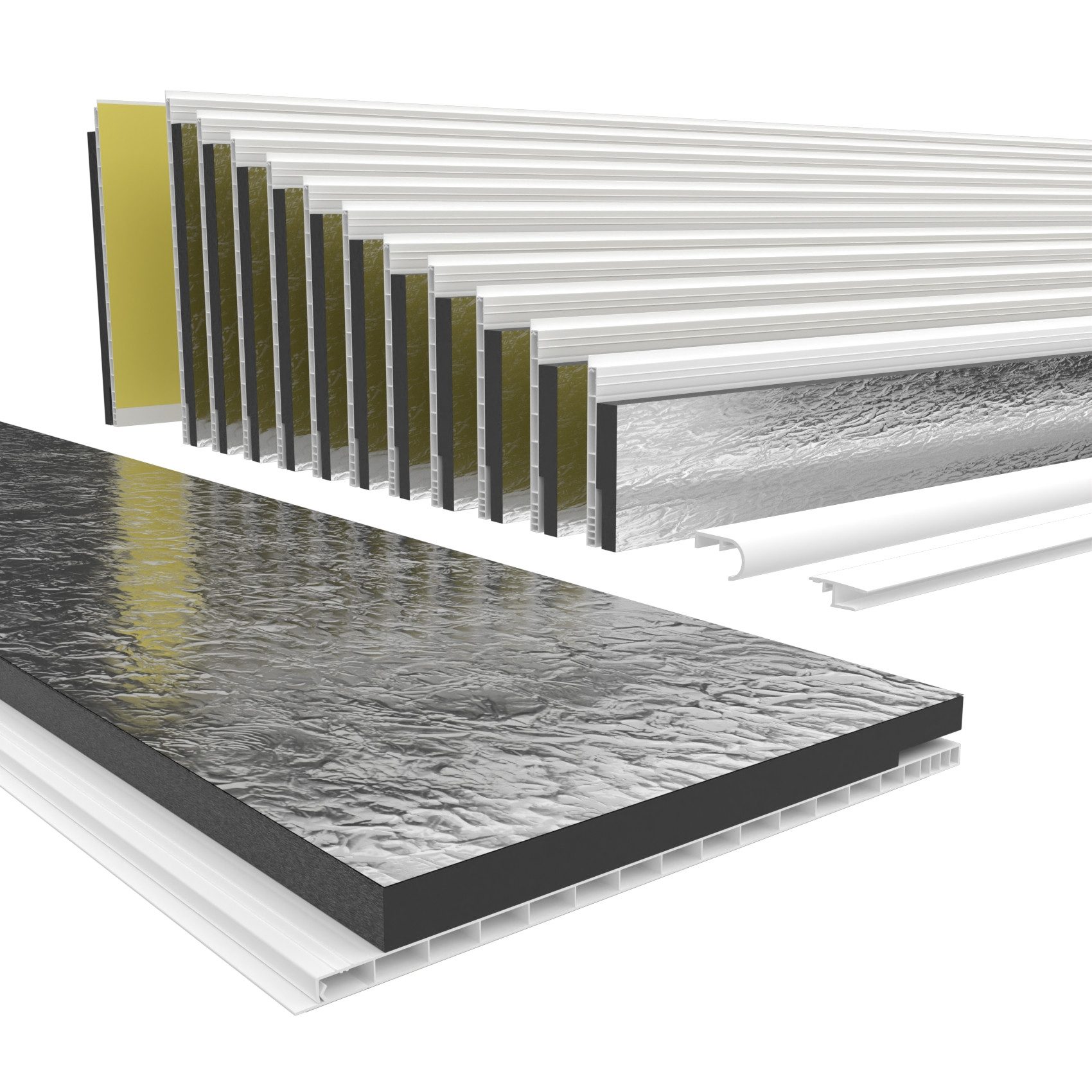 Hexim Rollladenkastendämmung, (Rollladenkastendämmung PVC Revisionsklappe m günstig online kaufen