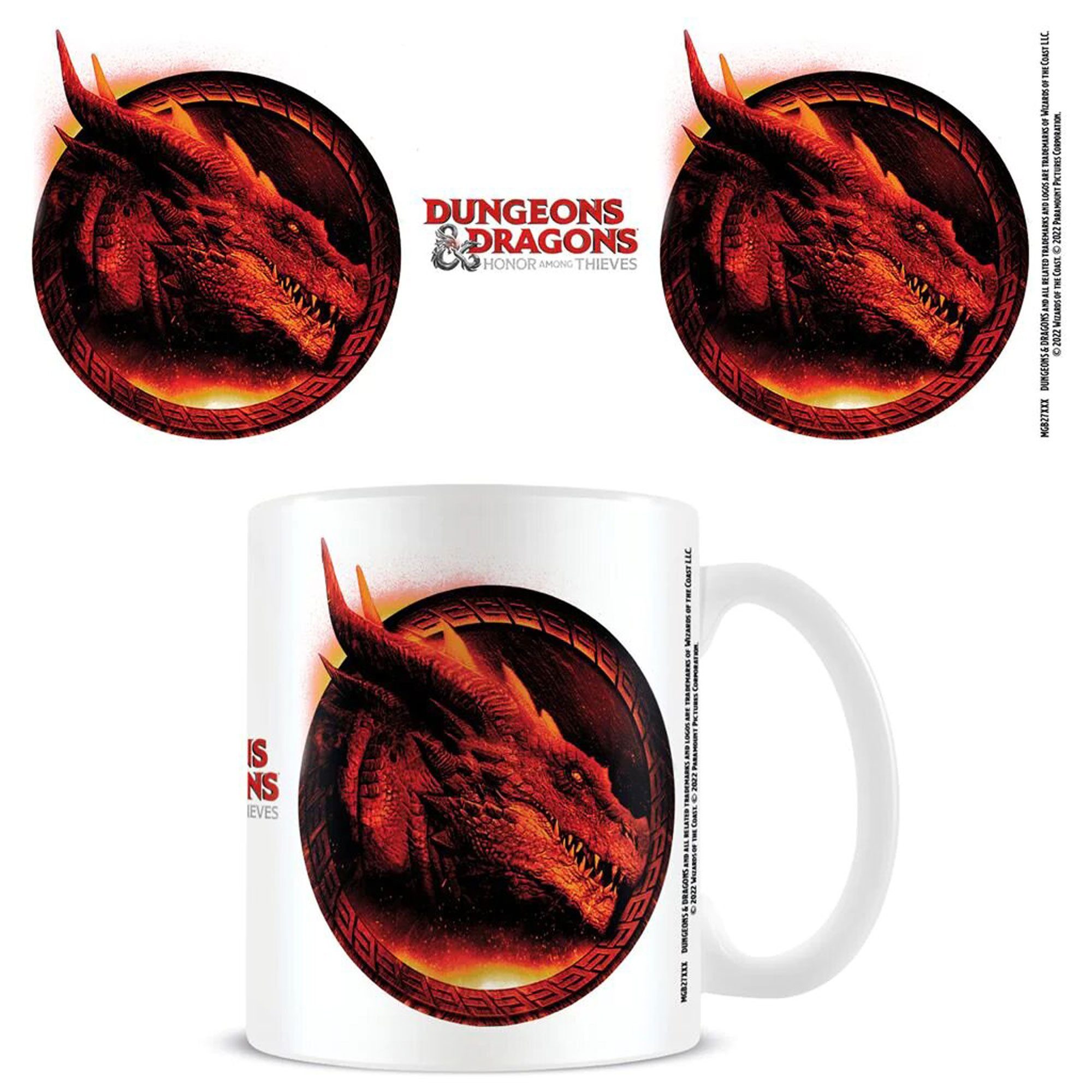 Tasse Dungeons & Dragons - Lizenz Tassen - Red Dragon