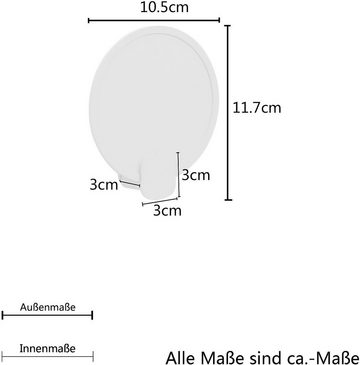 andas Wandhaken Hangles, aus Metall, Garderobenhaken zur Wandmontage, Design by Morten Georgsen