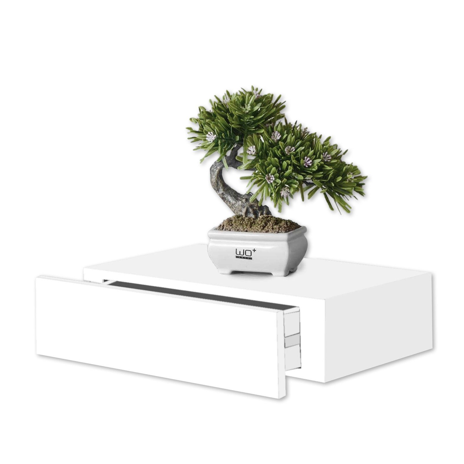 HTI-Line Wandregal Regal Altona, Stück 1-tlg., Wandkonsole Schublade