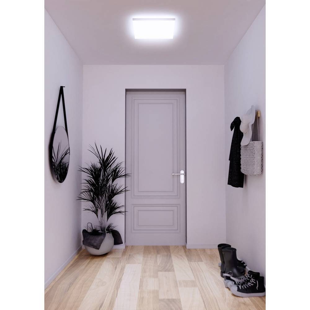 MÜLLER LICHT Deckenleuchte tint LED-Panel Aris, white+color, 30x30 LED-Panel-Leuchten 404047, App steuerbar