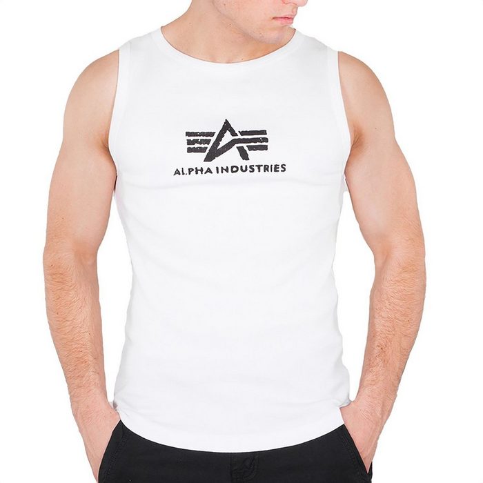 Alpha Industries T-Shirt Alpha Industries Herren Tanktop Logo