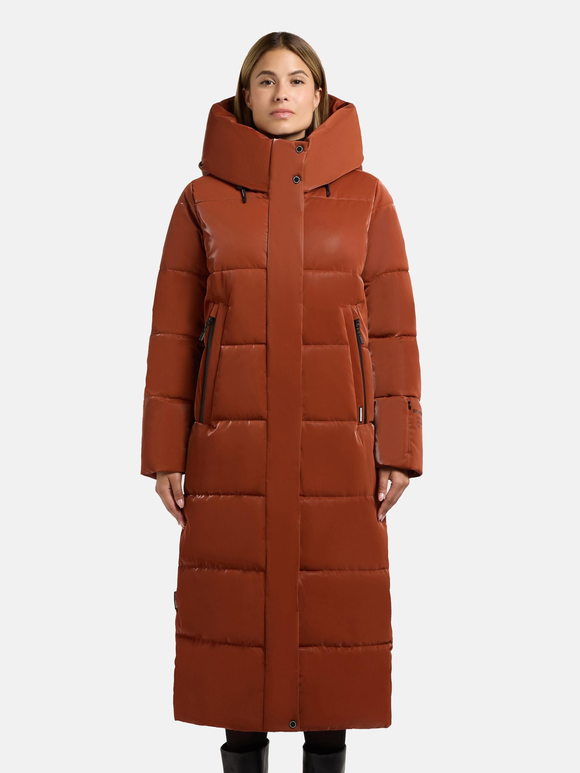 khujo Steppmantel Soulani5 Shiny warmer Damen Wintermantel aus glänzendem O günstig online kaufen