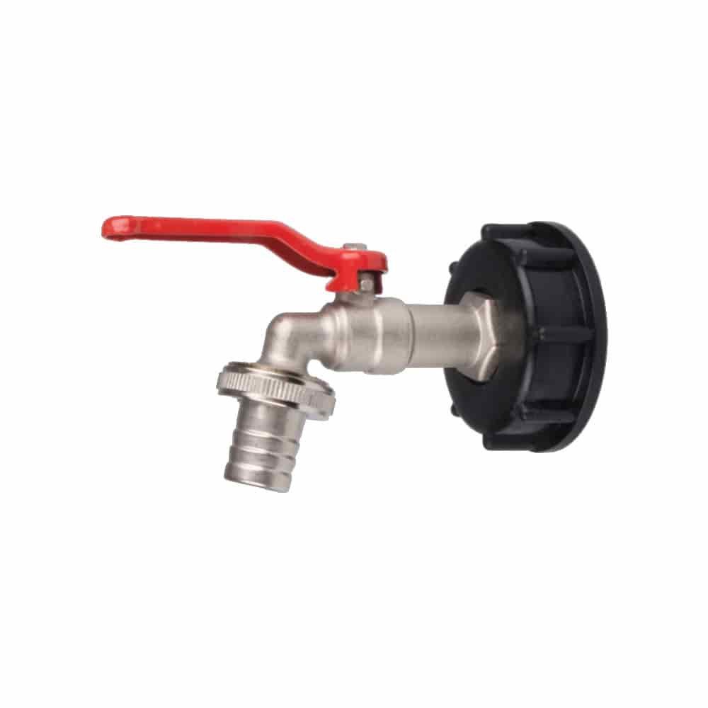 Boni-Shop Gewindeadapter IBC Adapter S60, IBC Container Hahn, 3/4 Zoll Wasserhahn