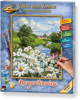 Schipper Malen nach Zahlen Meisterklasse Klassiker - Margeritenwiese, Made in Germany
