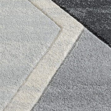 Teppich BONITO 7167, Carpet City, rechteckig, Höhe: 11 mm, Flachflor, Hochtief-Muster/ 3D-Effekt