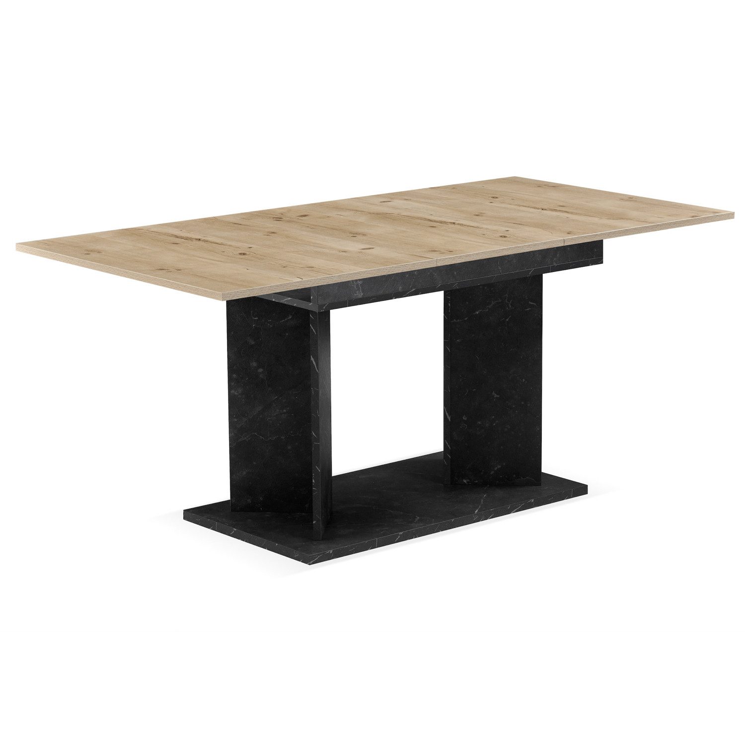 B&D home Esstisch VIVIAN, ausziehbar, 120-160cm, günstig online kaufen