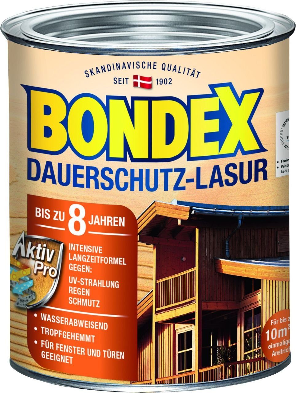 Bondex 750 ml ebenholz Dauerschutz Bondex Lasur Lasur
