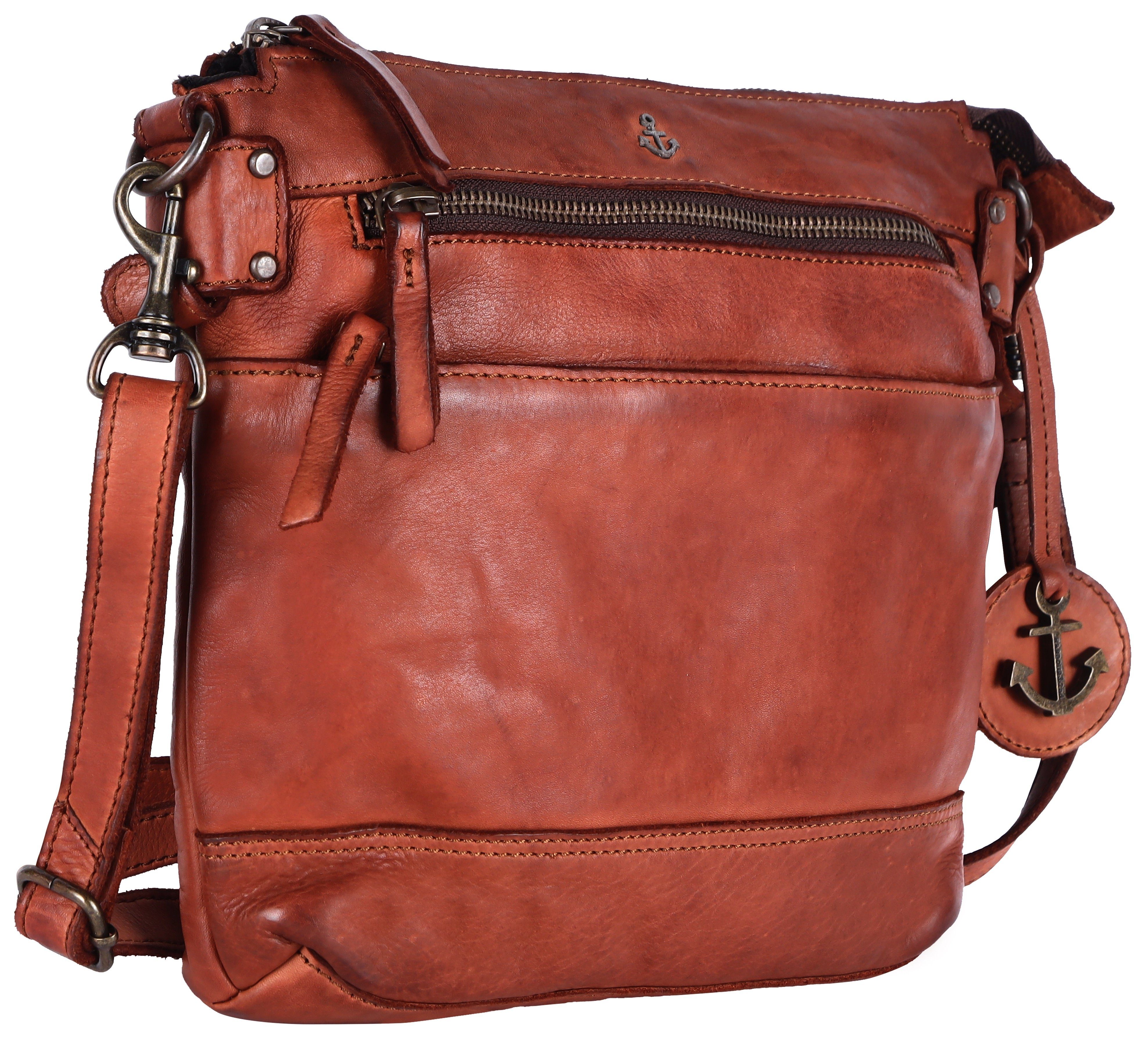 HARBOUR 2nd Handtasche Isalie2, Umhängetasche, Schultertasche, Tragetasche Anker Anhänger