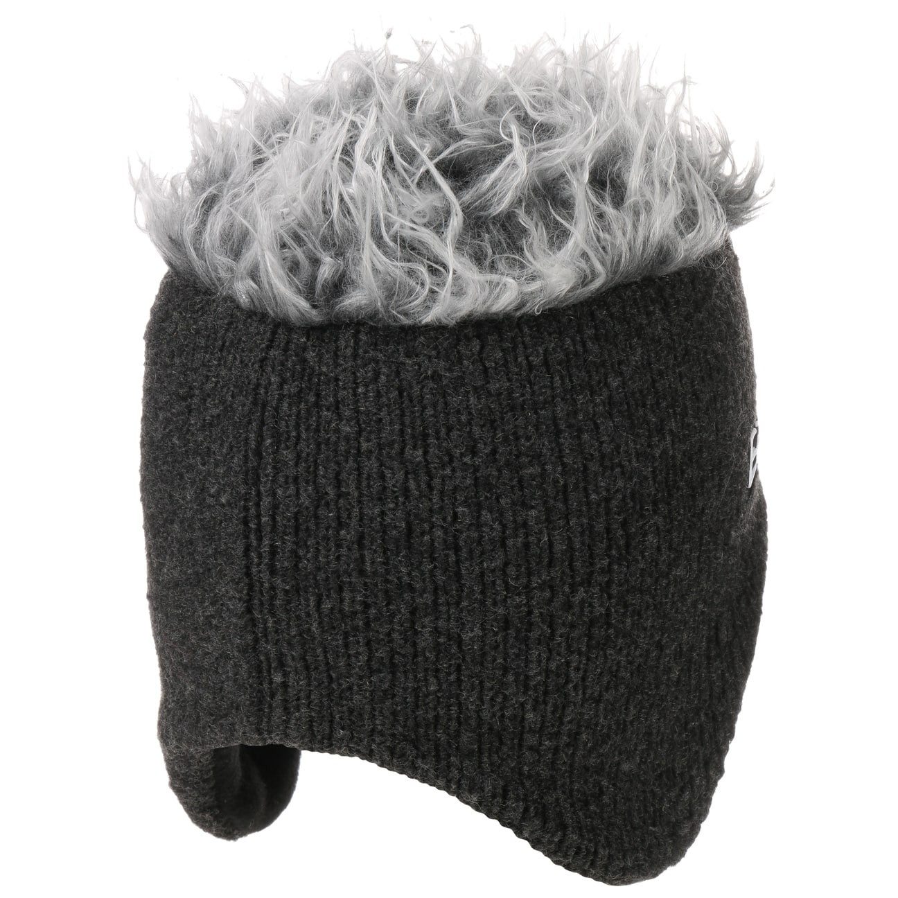Eisbär Strickmütze (1-St) Wintermütze mit Futter, Made in Austria