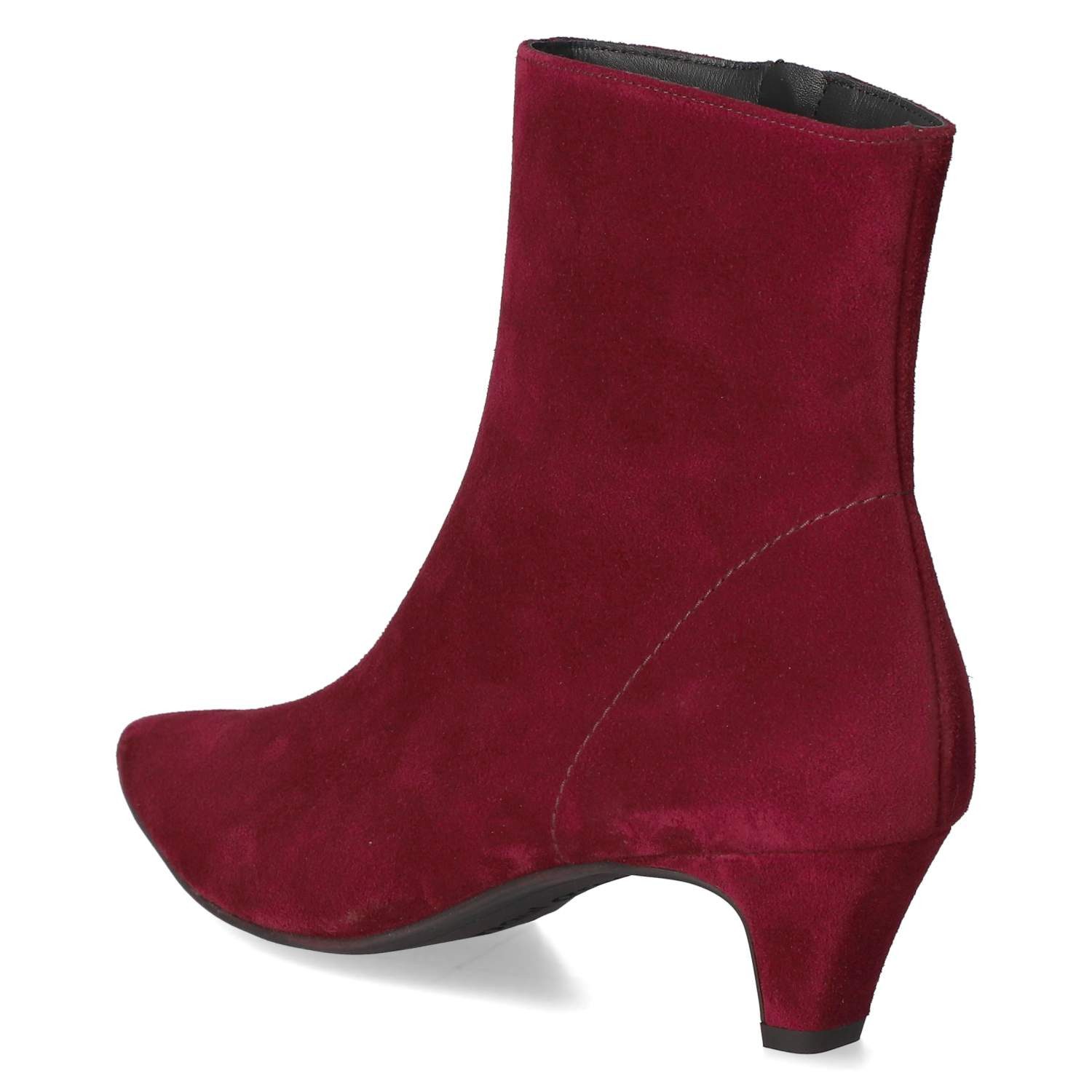 Paul Green Paul Green 8288-03 Damen Rauleder red Schlupfstiefel