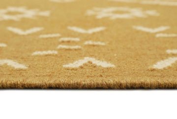 Teppich Monaco GL-82103, Green Looop, rechteckig, Höhe: 5 mm, handgewebter Naturfaserteppich aus Wolle