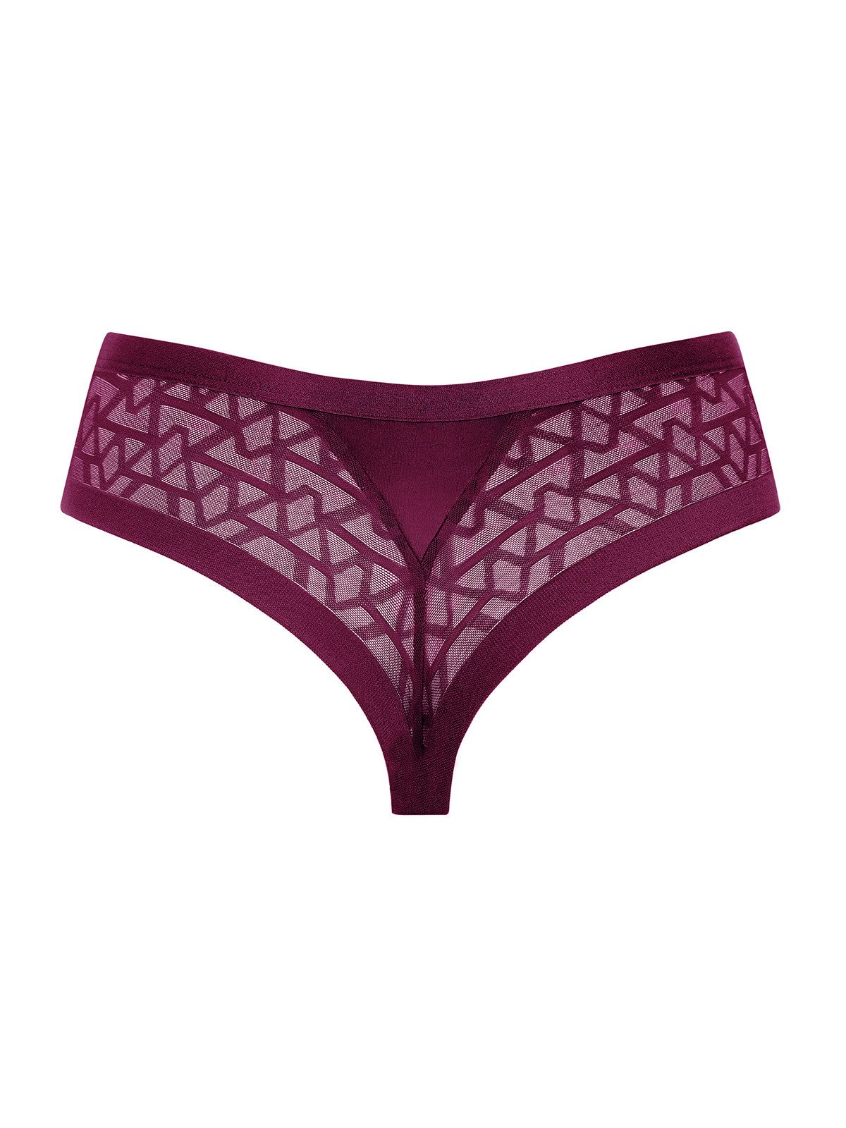 Lisca String Damen Brazilian Slip Opal (Stück, 1-St) Elastisch, gerundeter Beinausschnitt, figurbetont, Microfaser