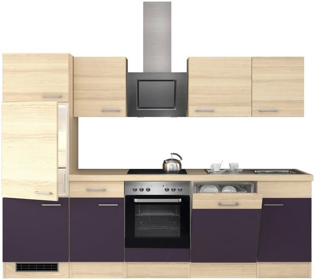 Flex-Well Küchenzeile, mit E-Geräten, Breite 280 cm-Otto