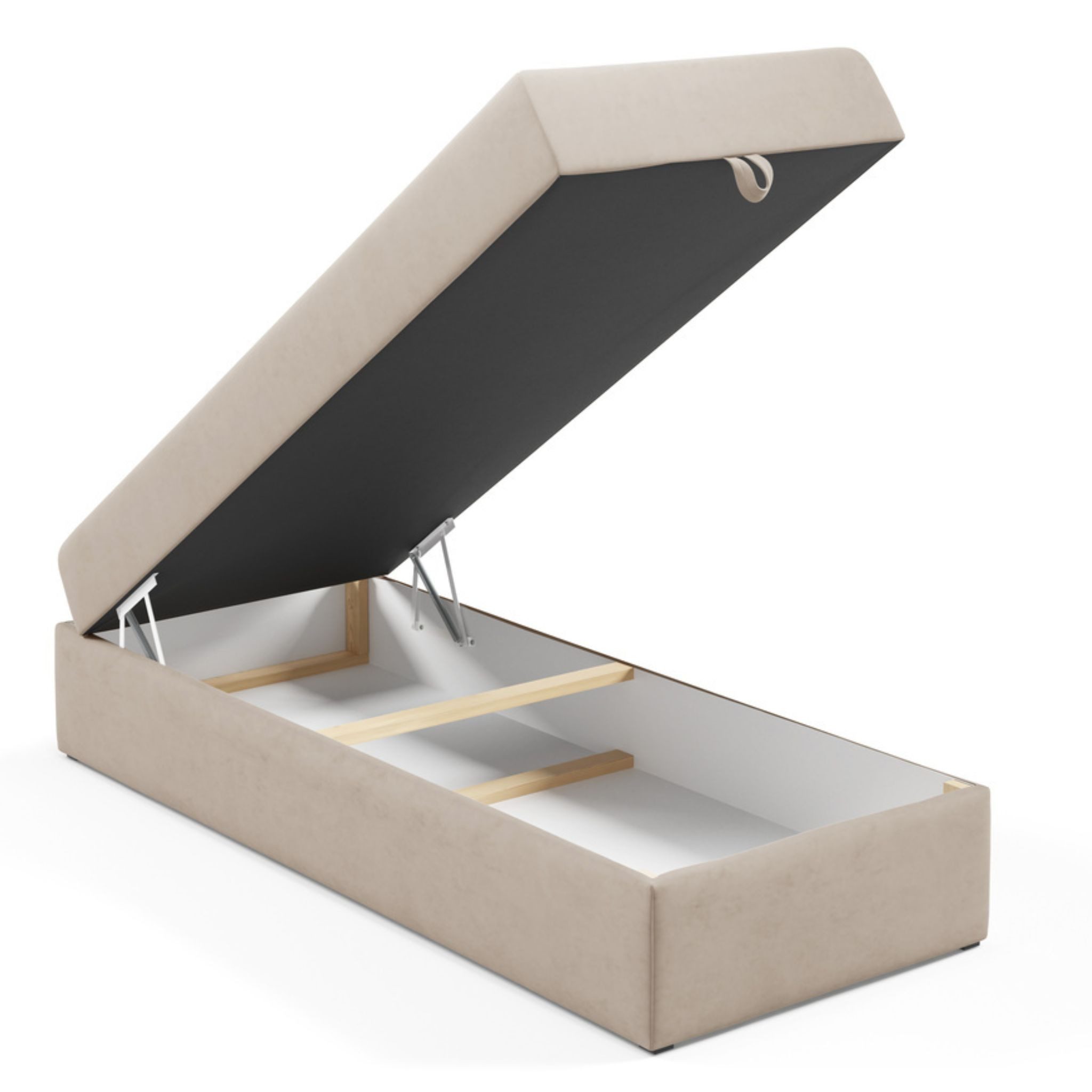 Best for Home Boxspringbett Elegantes Single Boxspringbett mit Bonellmatrat günstig online kaufen