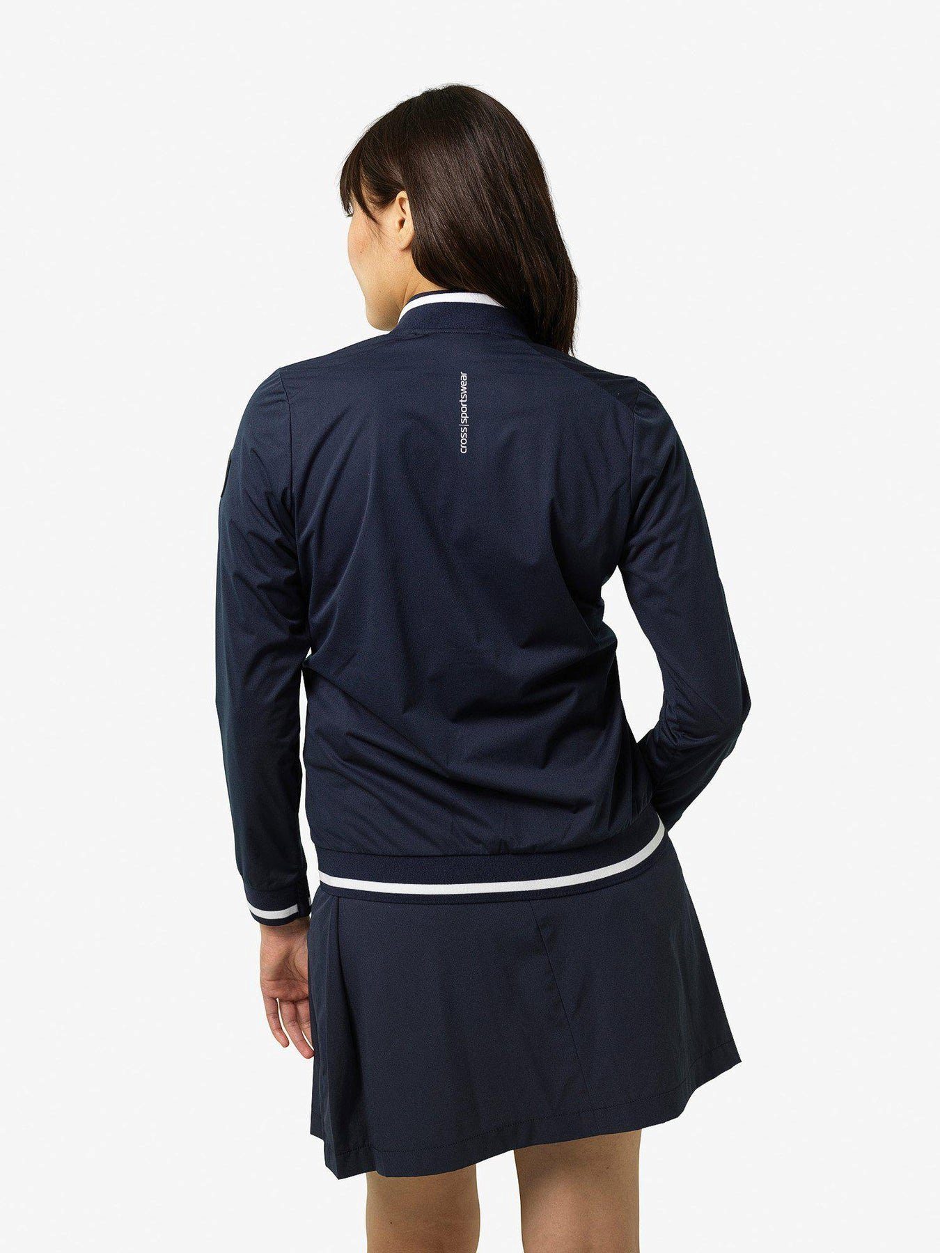 Cross Sportswear Golfweste Cross Navy Storm Vordertaschen I Jacket W Sportswear Damen Reißverschluss 2