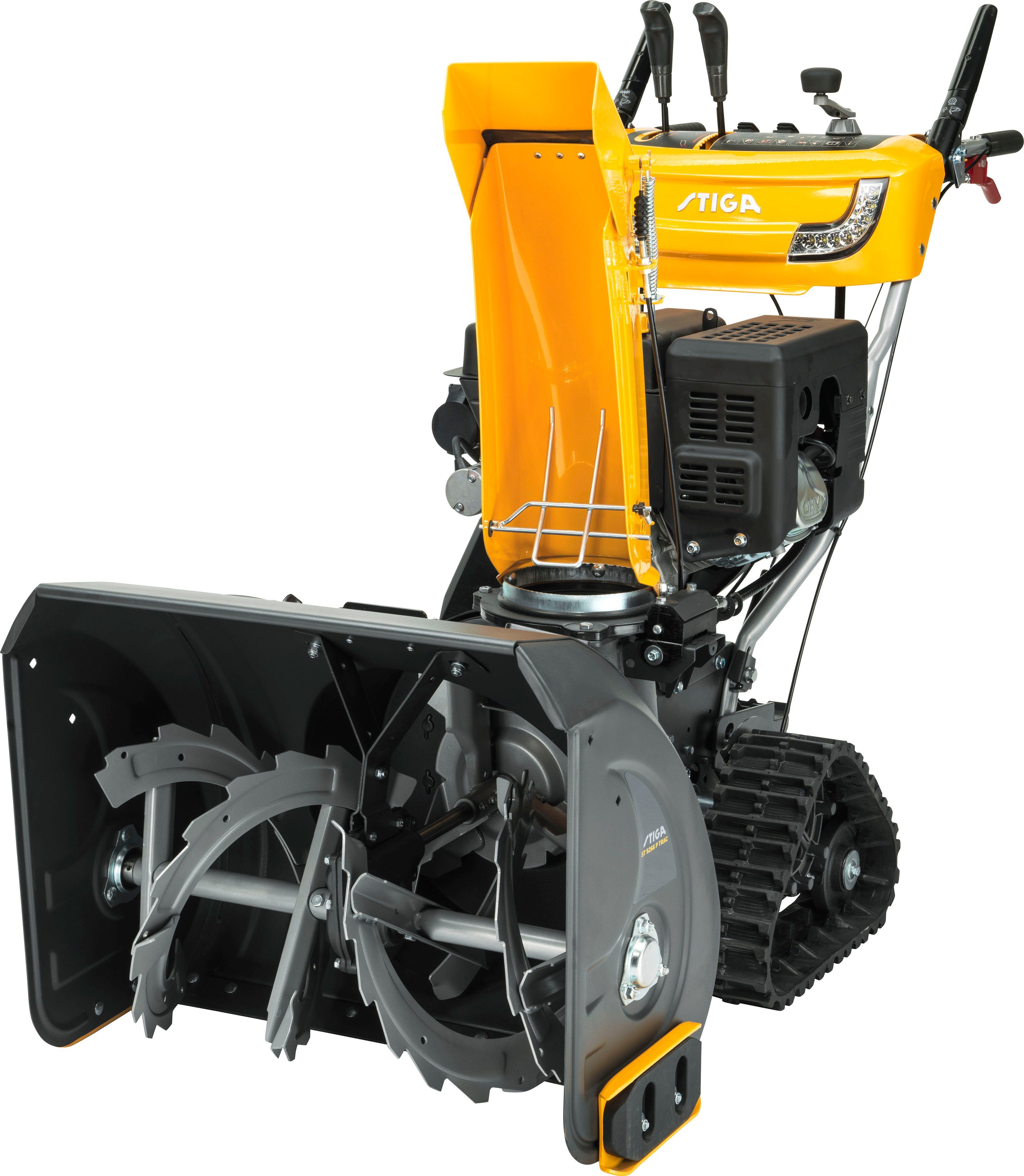 STIGA GARDEN Benzin-Schneefräse ST 5266 P Trac, 66 cm Arbeitsbreite, Elektrostart, Raupenantrieb