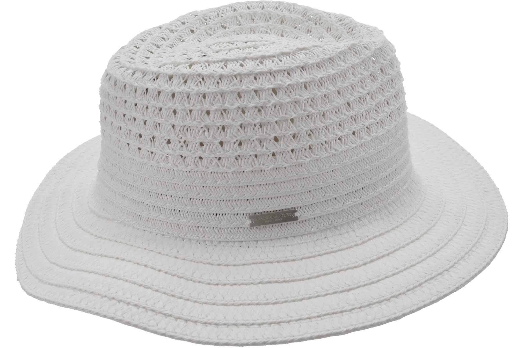Seeberger Fedora Papierstroh Borten Mix Fedora günstig online kaufen