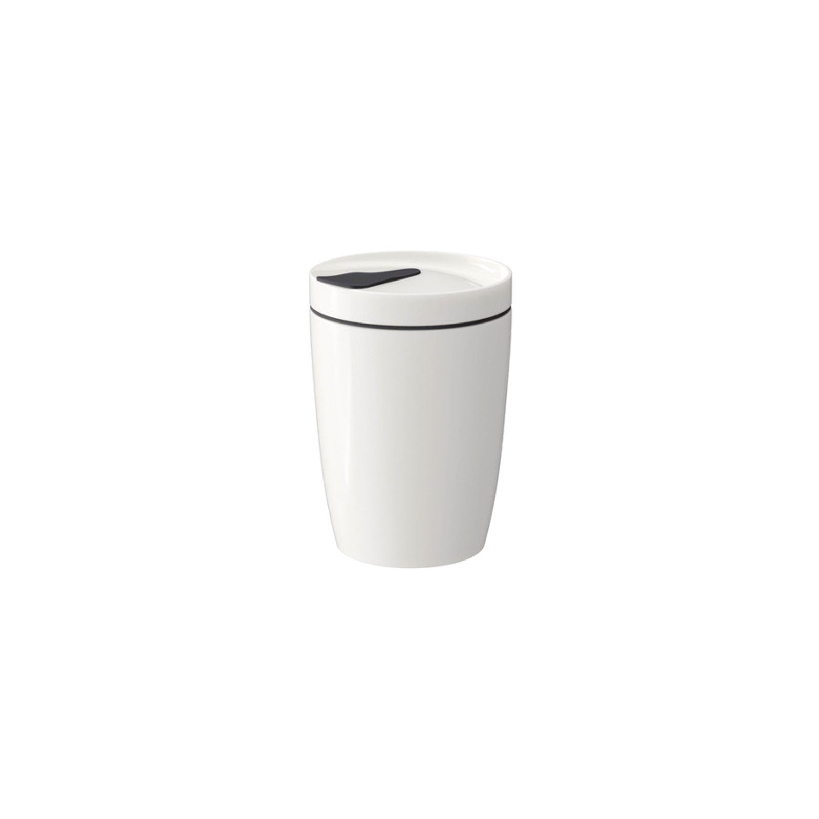 like. by Villeroy & Boch Thermobecher To Go Kaffeebecher 290 ml, Porzellan