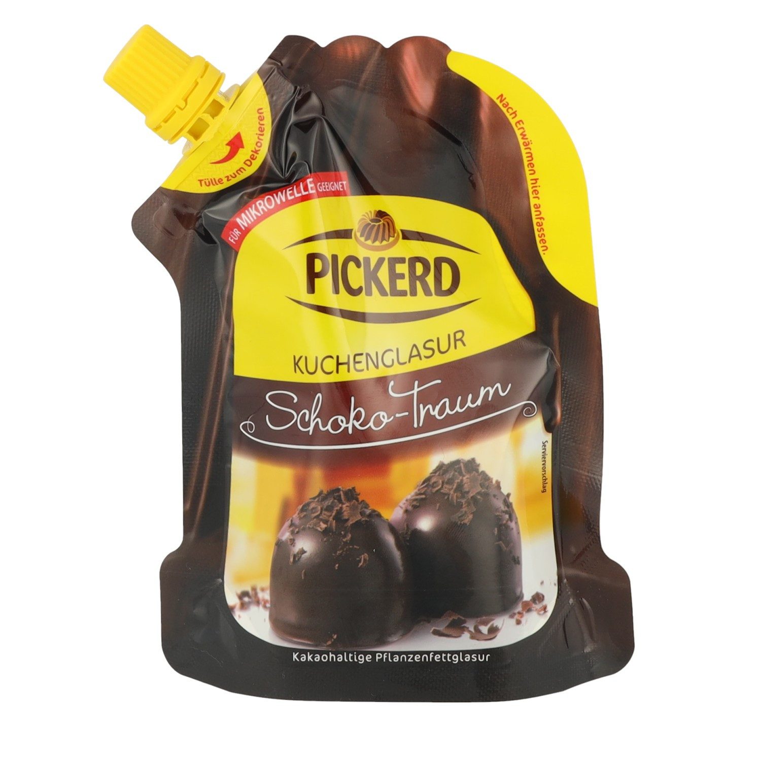 PICKERD Backdekoration PICKERD Kuchenglasur Schoko-Traum 125 g, 1 x