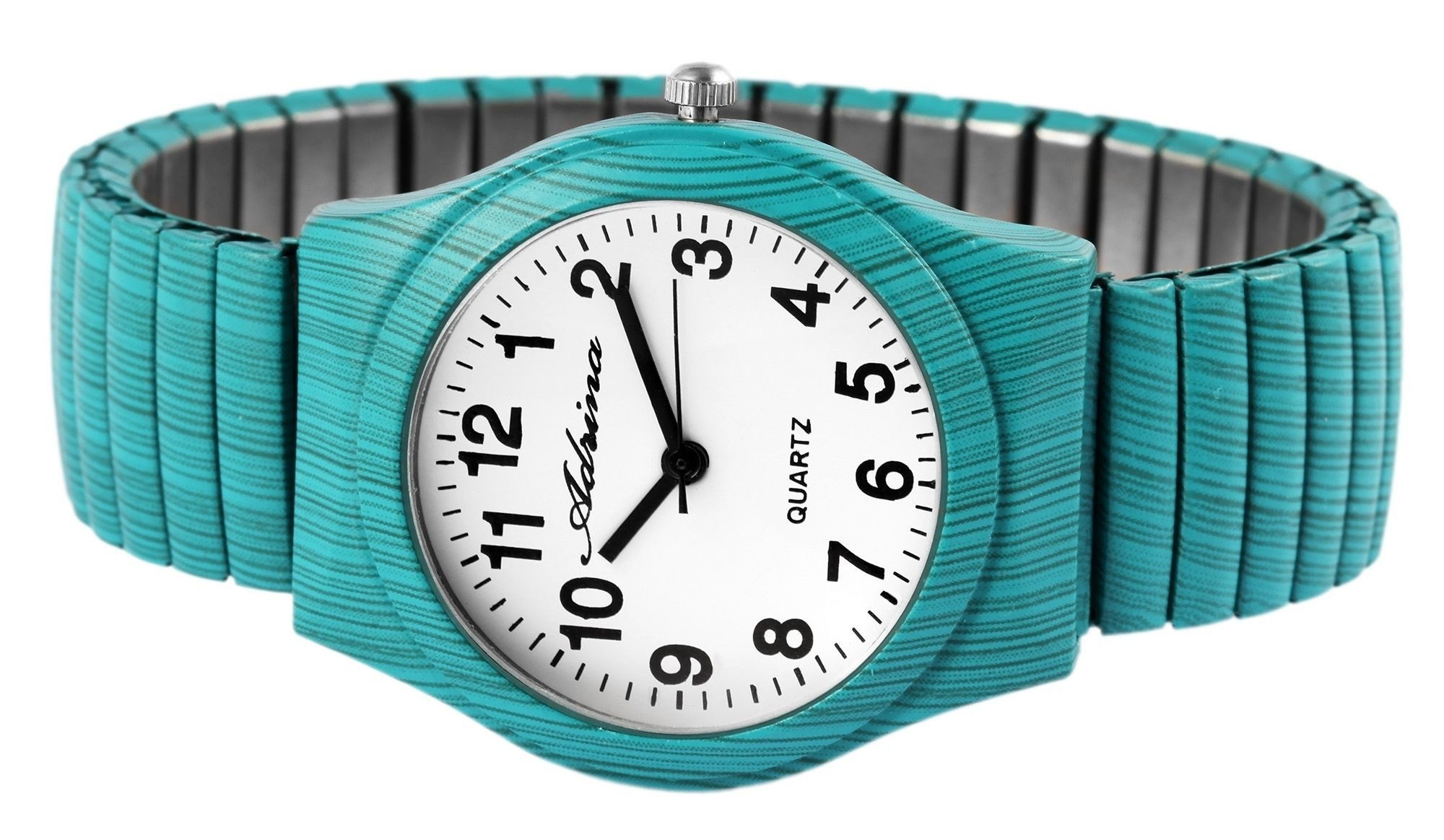 Adrina Quarzuhr Colores Adrina Damenarmbanduhr mit Edelstahlzugband, Ø 34 m günstig online kaufen