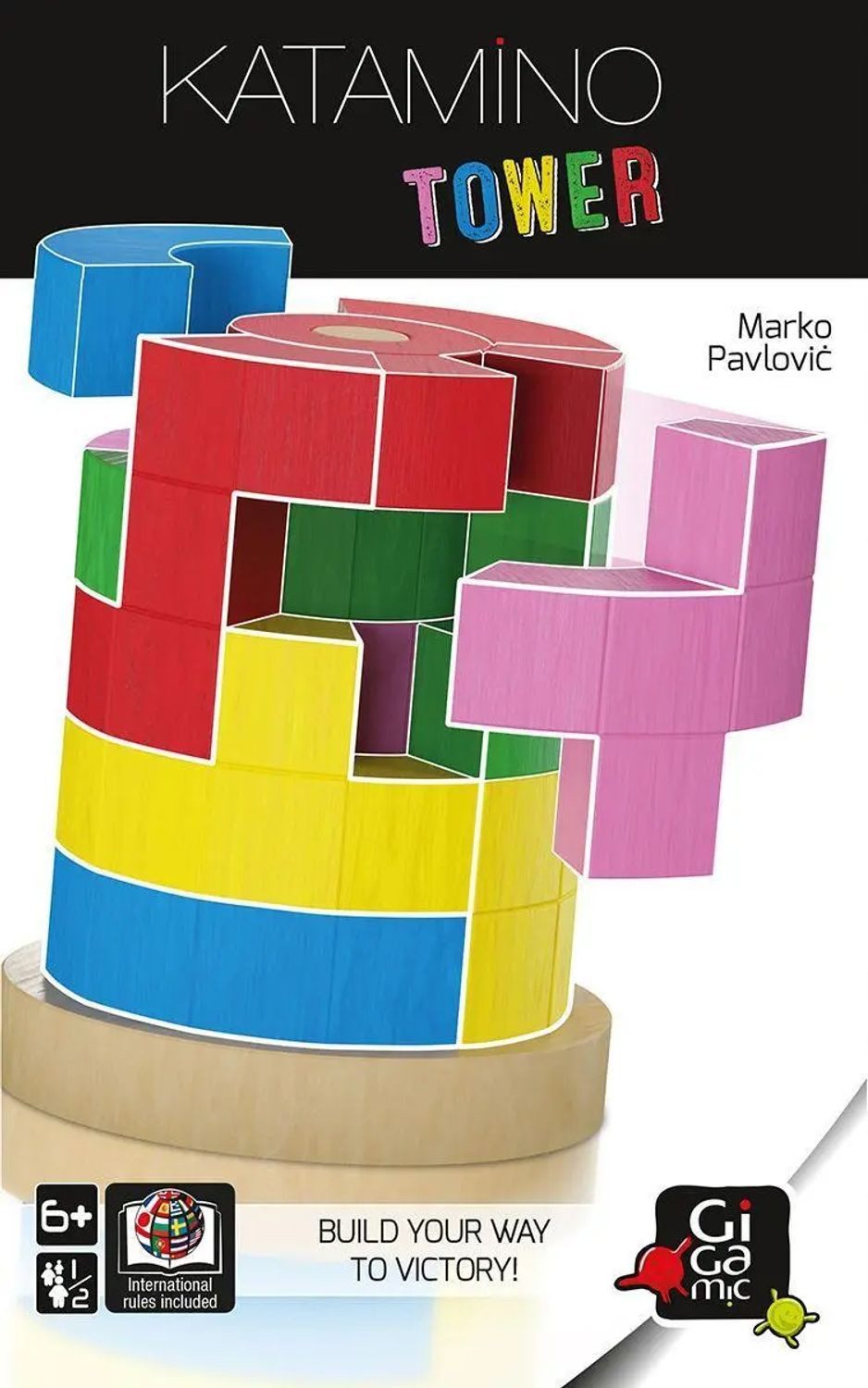 Asmodee Puzzle Katamino Tower, Puzzleteile