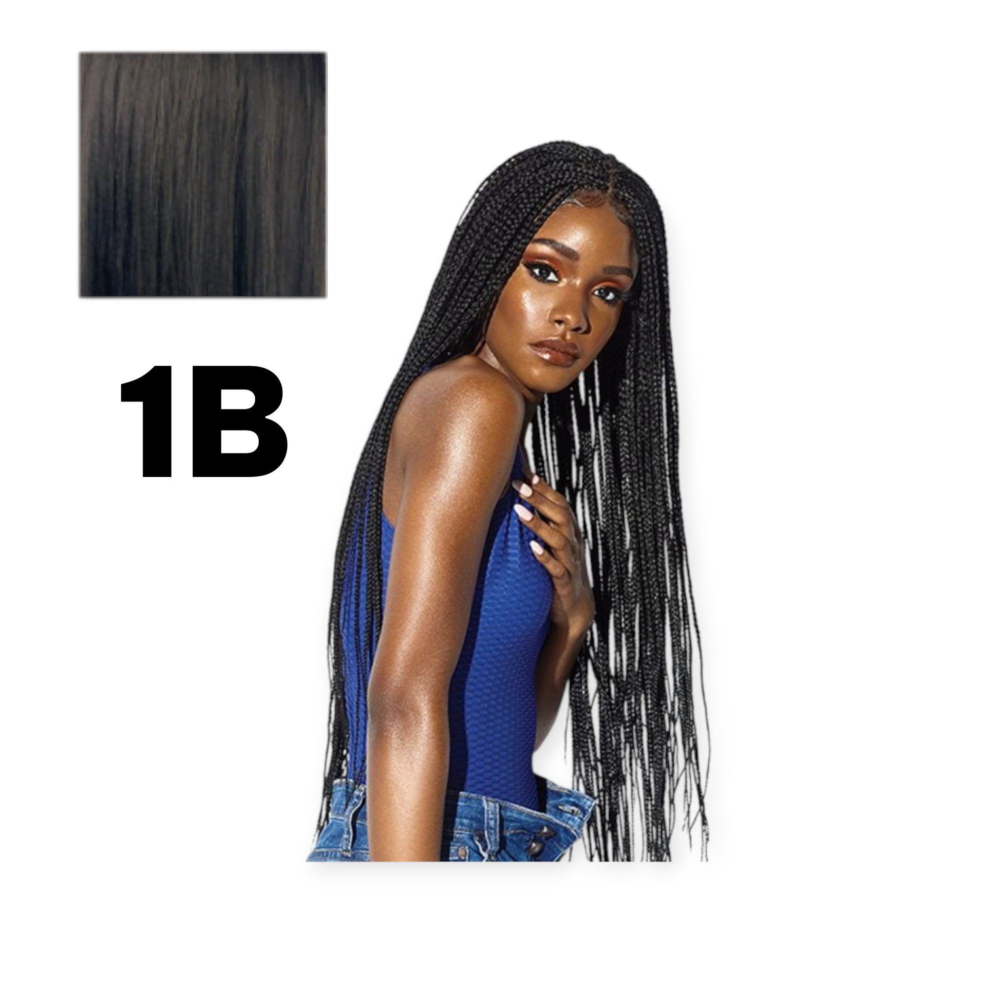 Sensationnel Kunsthaarperücke RUWA 4X4 – BOX BRAID 36″