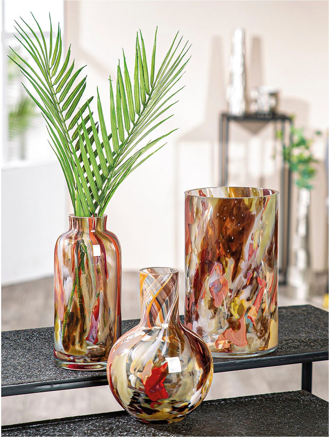 GILDE Tischvase Vase Roslin Höhe ca. günstig online kaufen