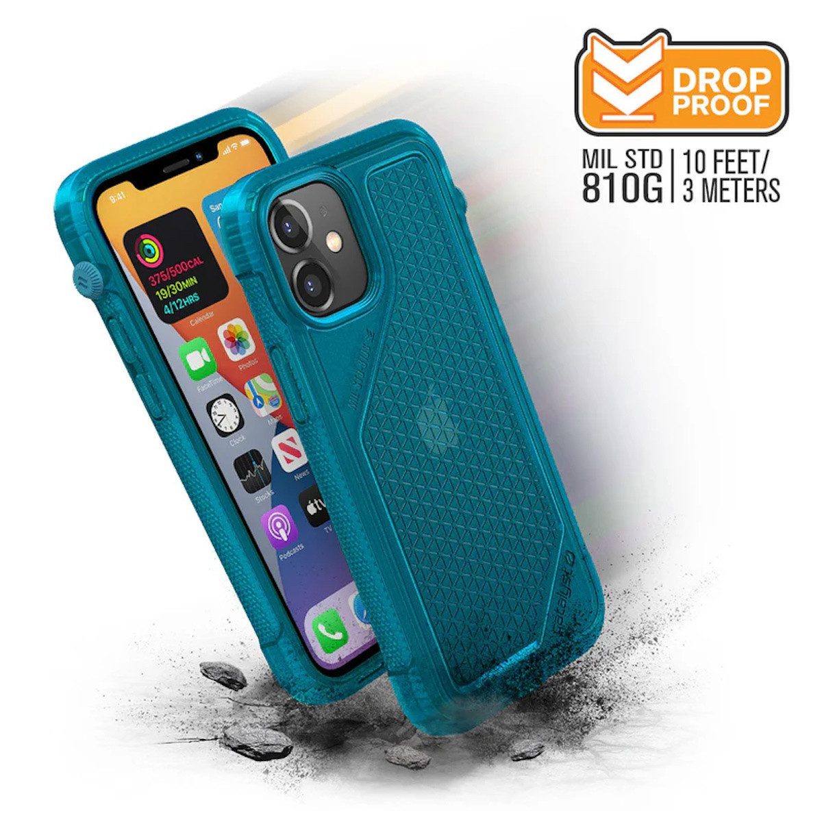 Catalyst Smartphone-Hülle Vibe Case, für iPhone 12 Mini, Bondi Blue