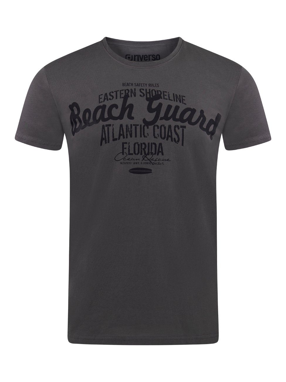 riverso T-Shirt Herren Printshirt RIVLeon Regular günstig online kaufen