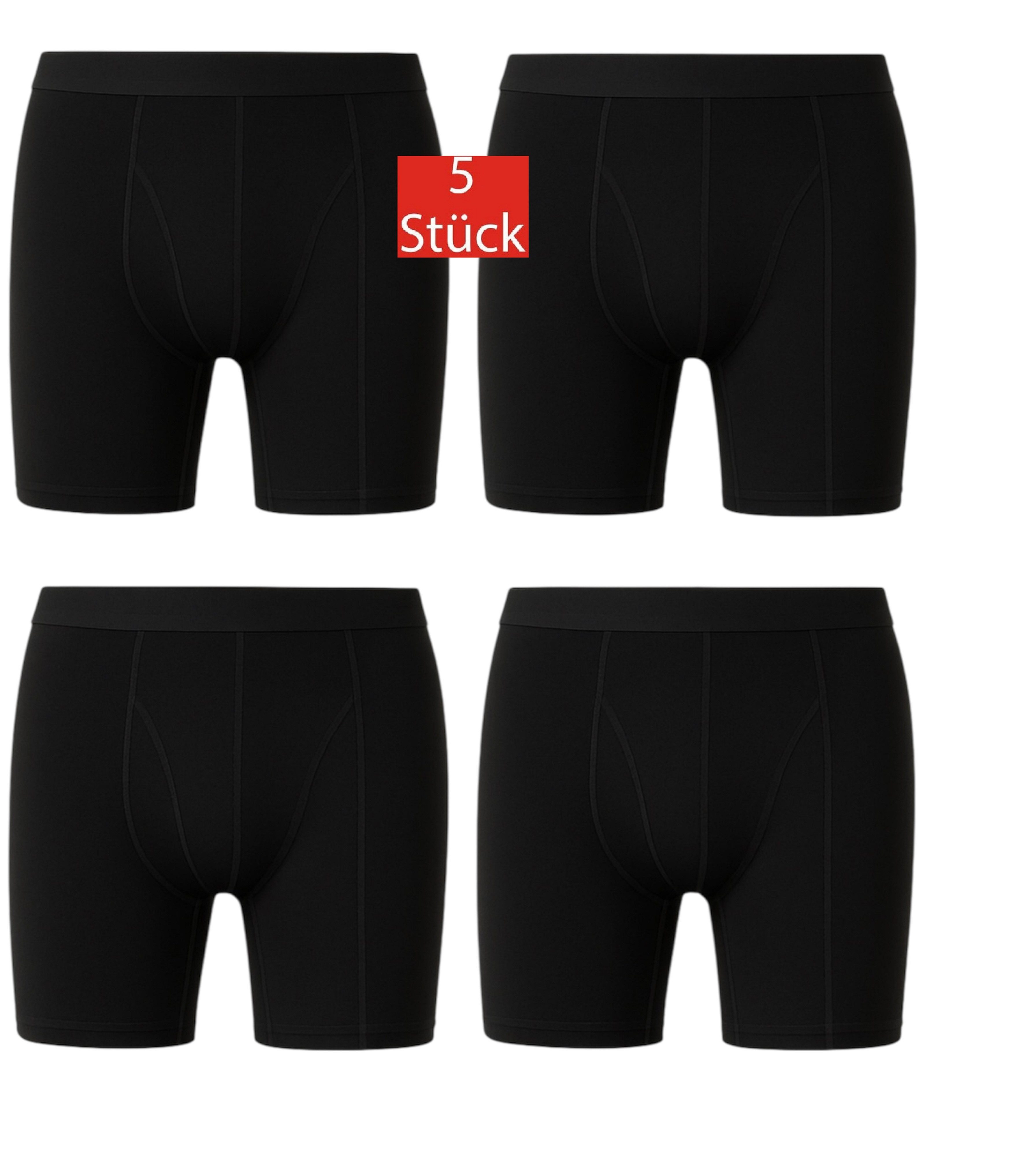 DDOnlineShop Langer Boxer (5er Pack) Lange Unterhosen Herren langes Bein – günstig online kaufen