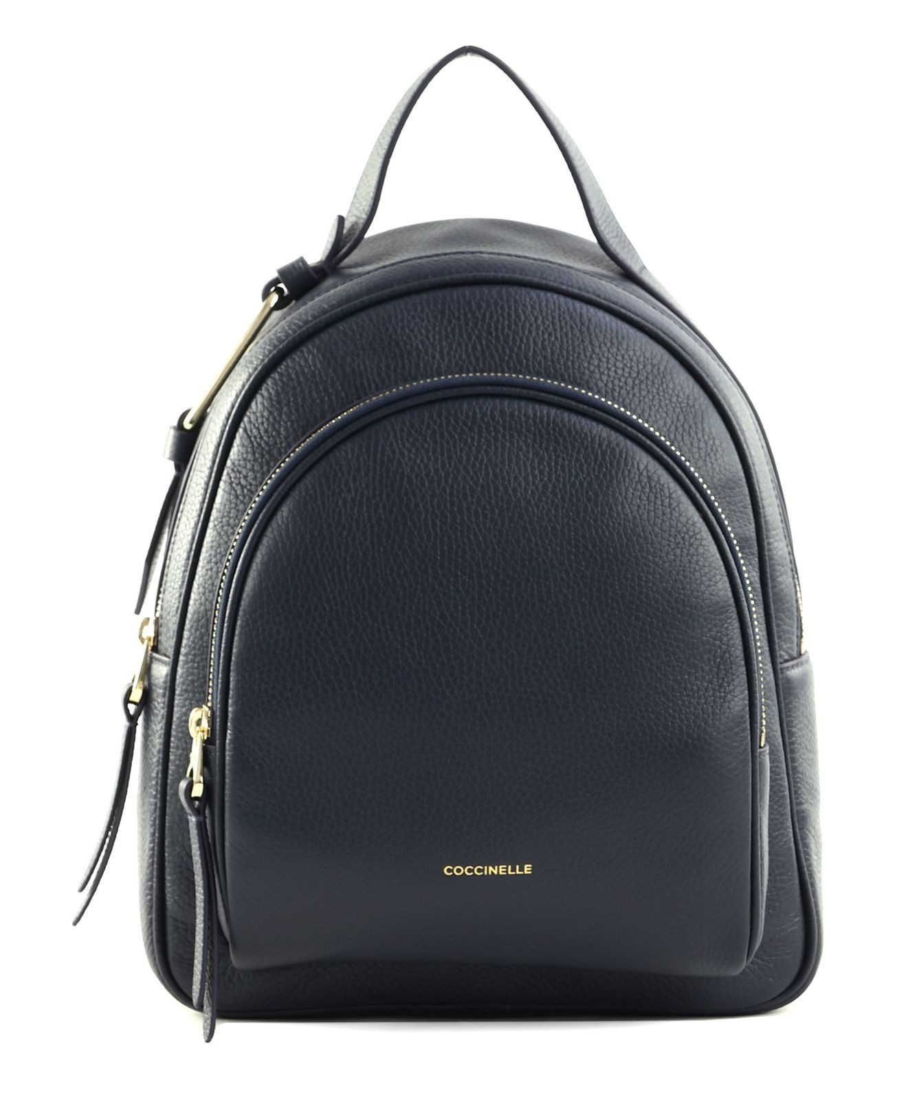 COCCINELLE Rucksack Backpack Grained Leather, aus echtem Rindsleder