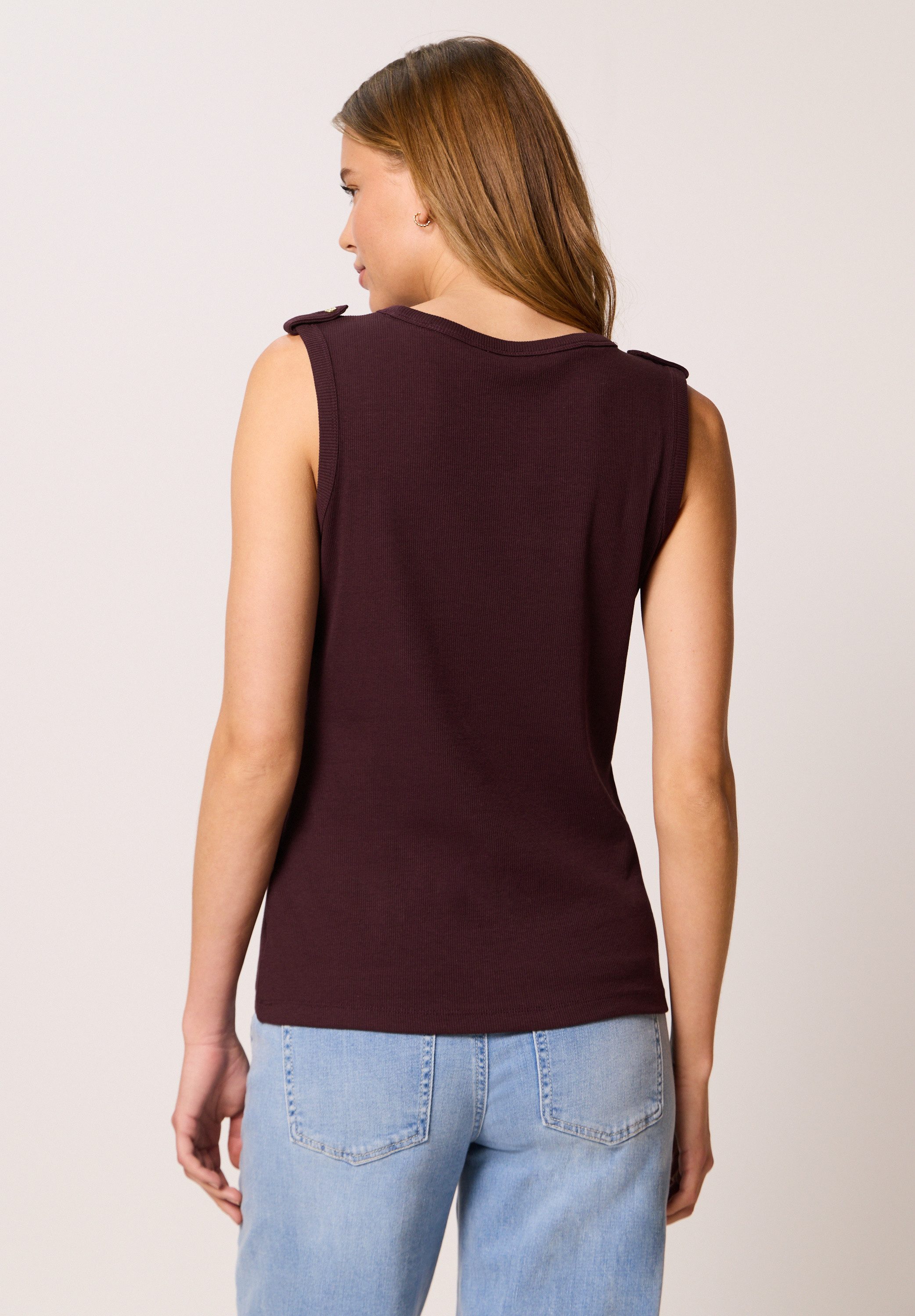 STREET ONE STUDIO Ripptanktop mit Rundhalsausschnitt – Bild 2 von 5